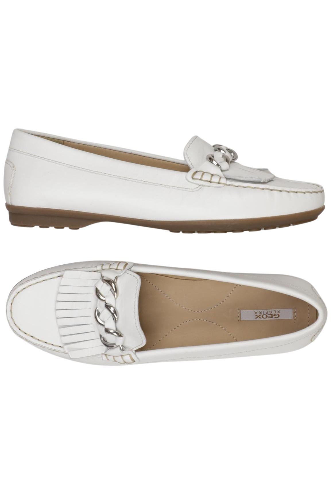 

Geox Damen Halbschuh, weiß, Gr. 37