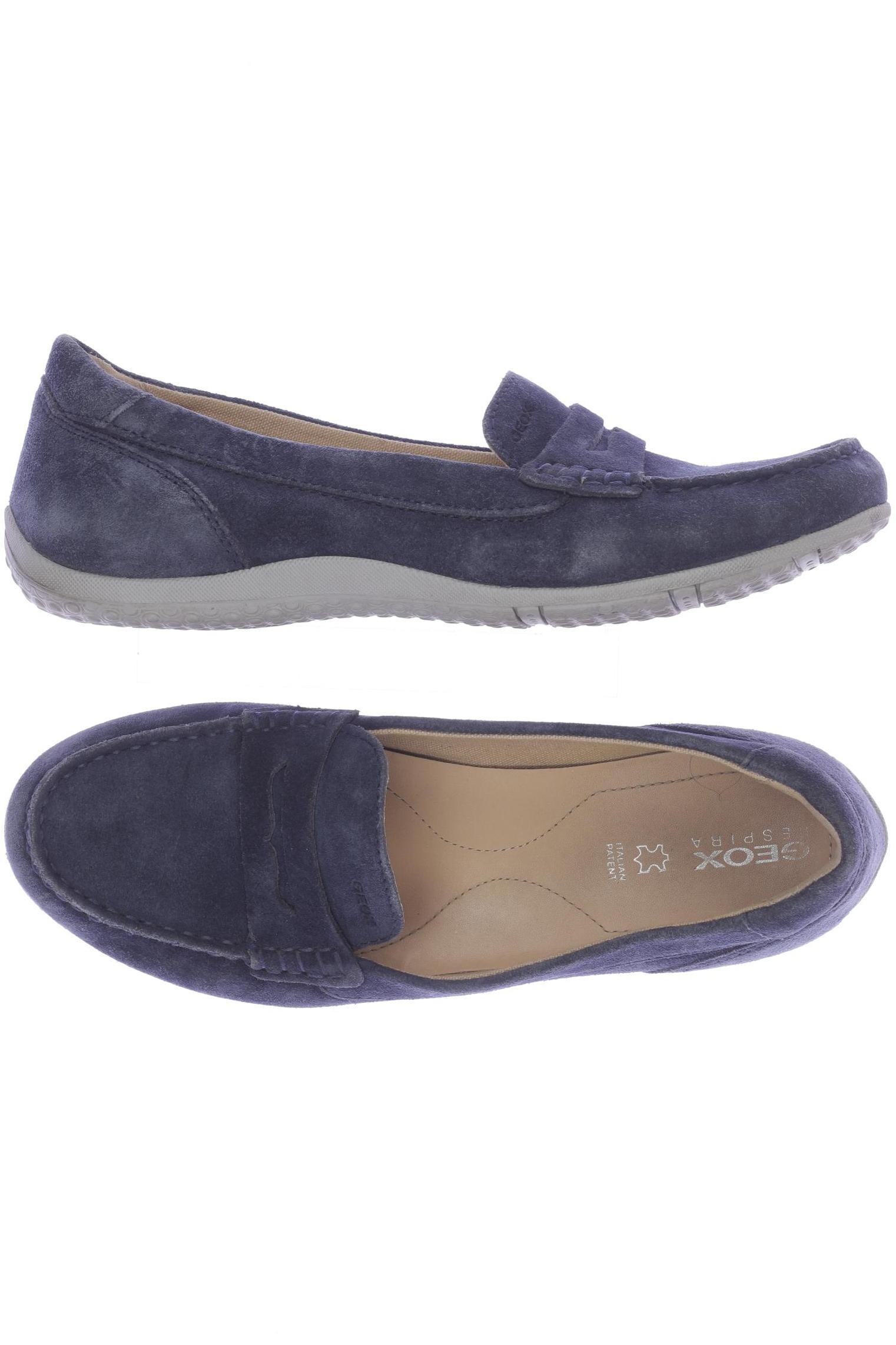 

Geox Damen Halbschuh, blau, Gr. 39