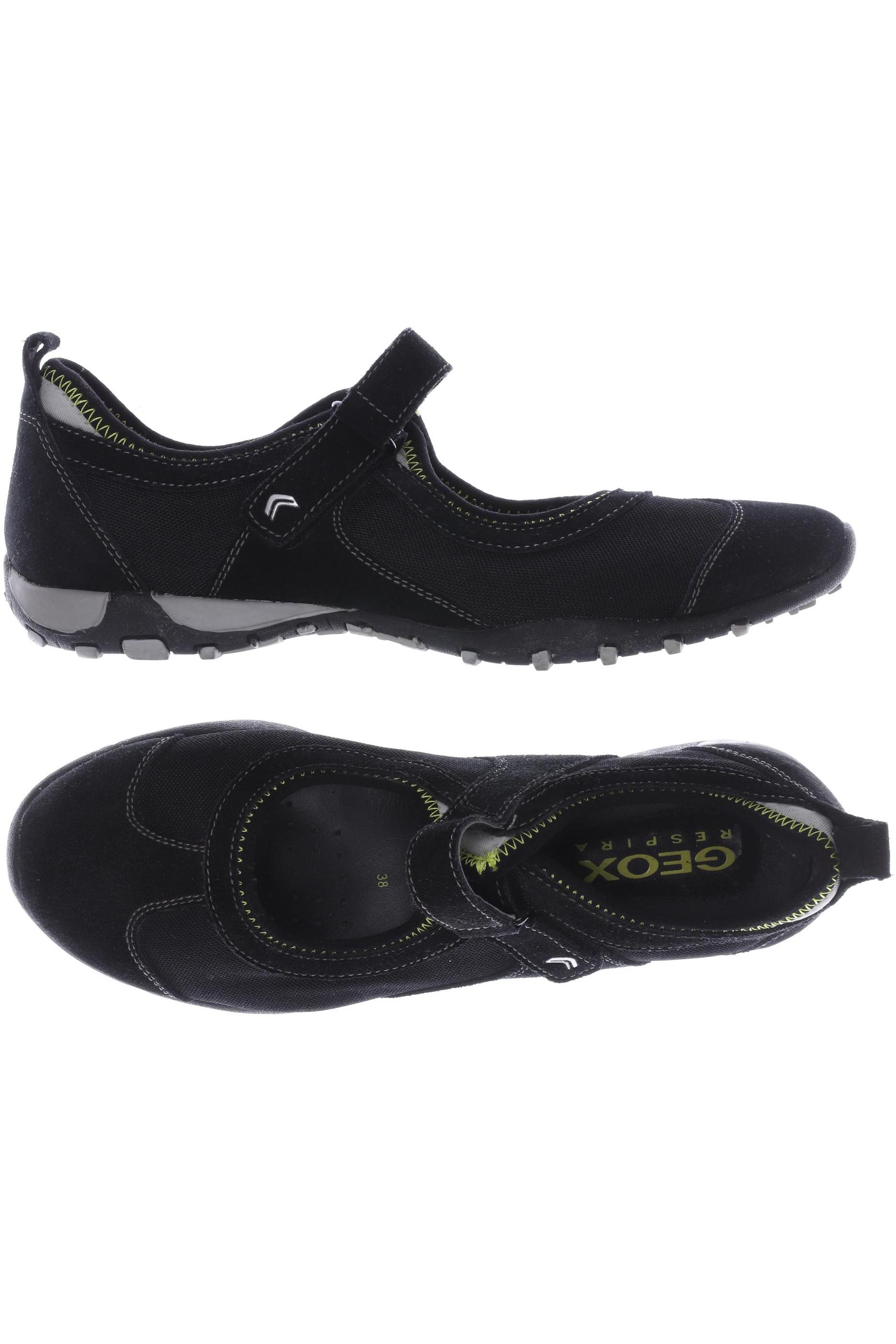 

Geox Damen Halbschuh, schwarz