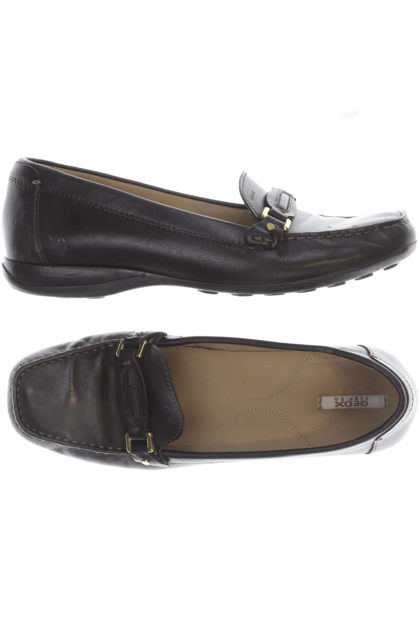 

Geox Damen Halbschuh, braun, Gr. 38