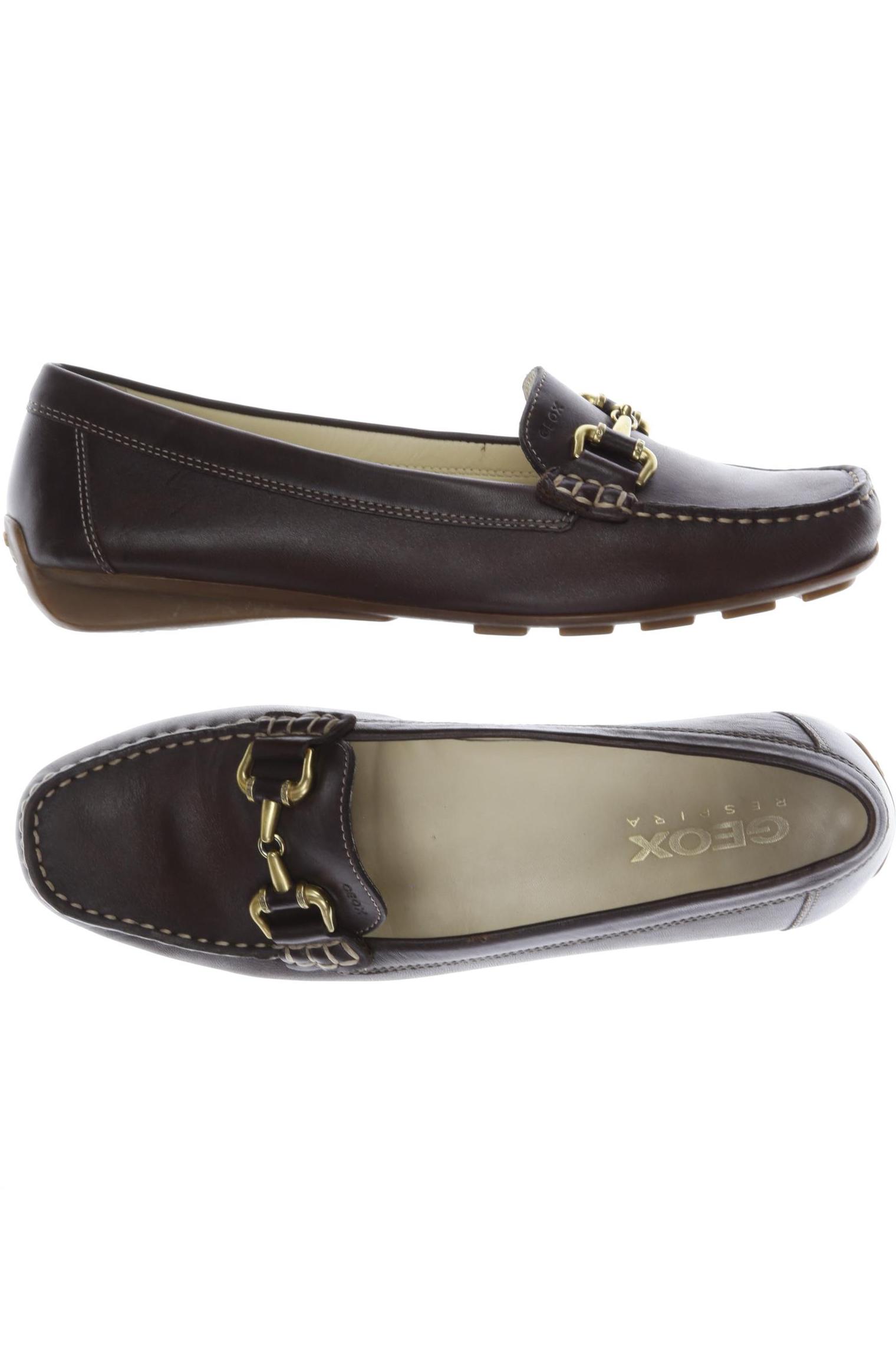

Geox Damen Halbschuh, braun, Gr. 38