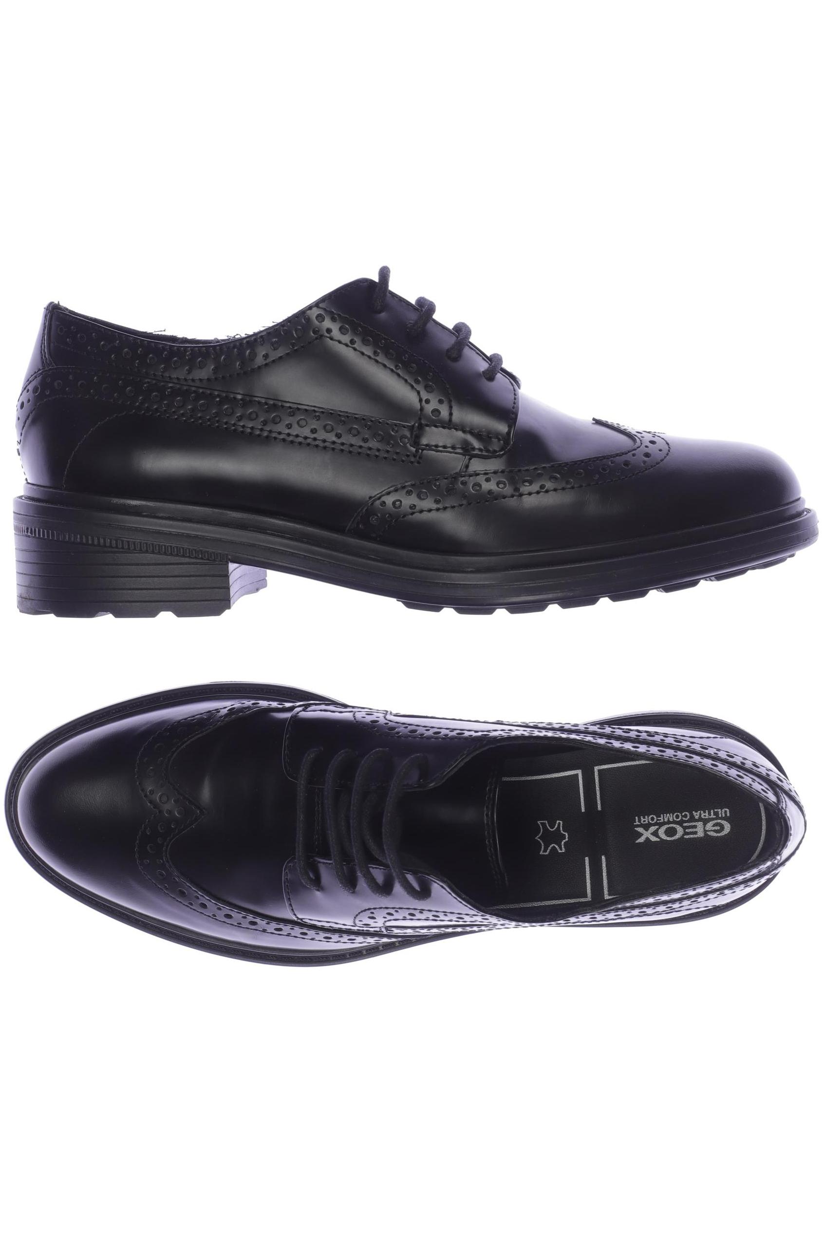 

Geox Damen Halbschuh, schwarz, Gr. 38.5