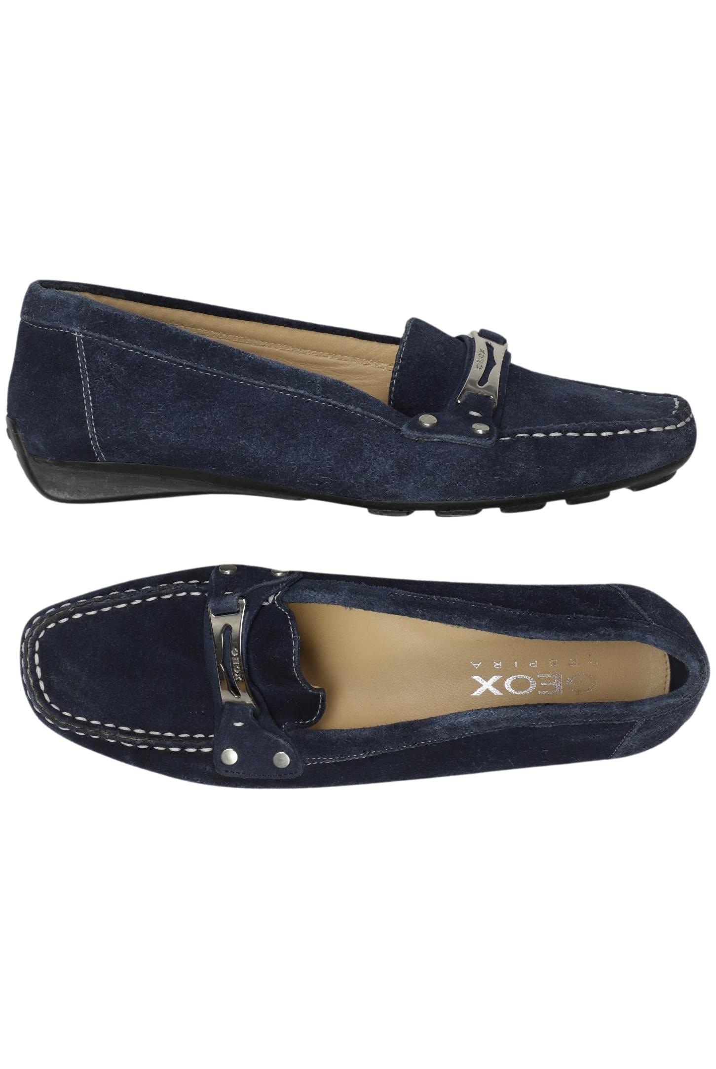 

Geox Damen Halbschuh, blau, Gr. 38