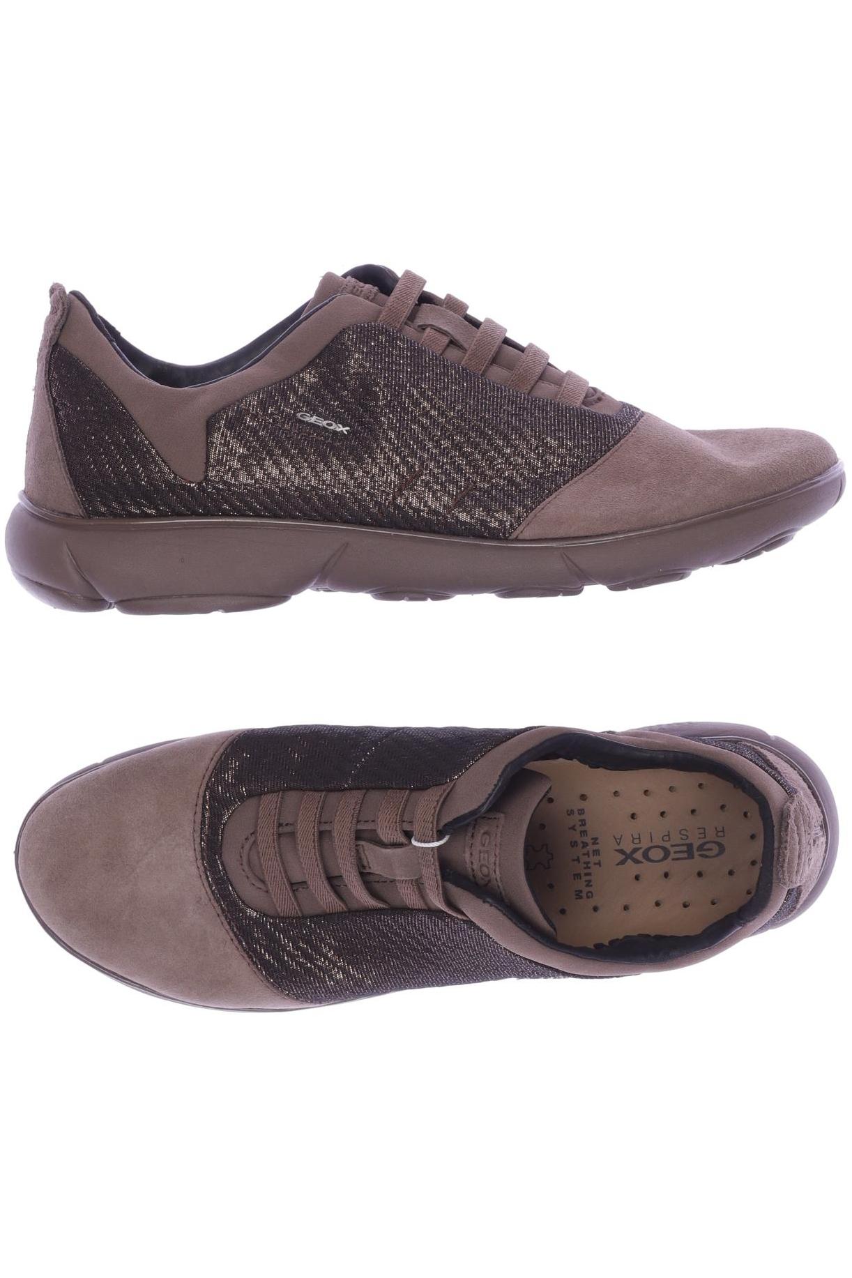 

Geox Damen Halbschuh, braun, Gr. 38