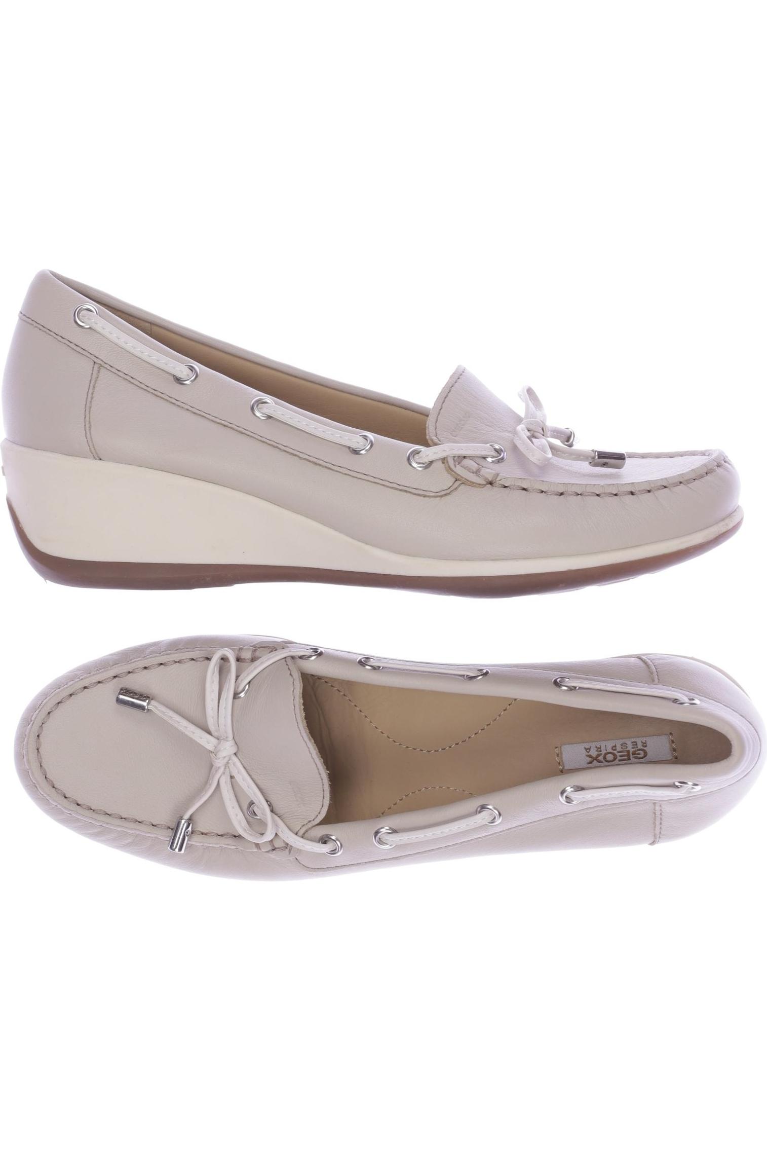 

Geox Damen Halbschuh, beige, Gr. 39
