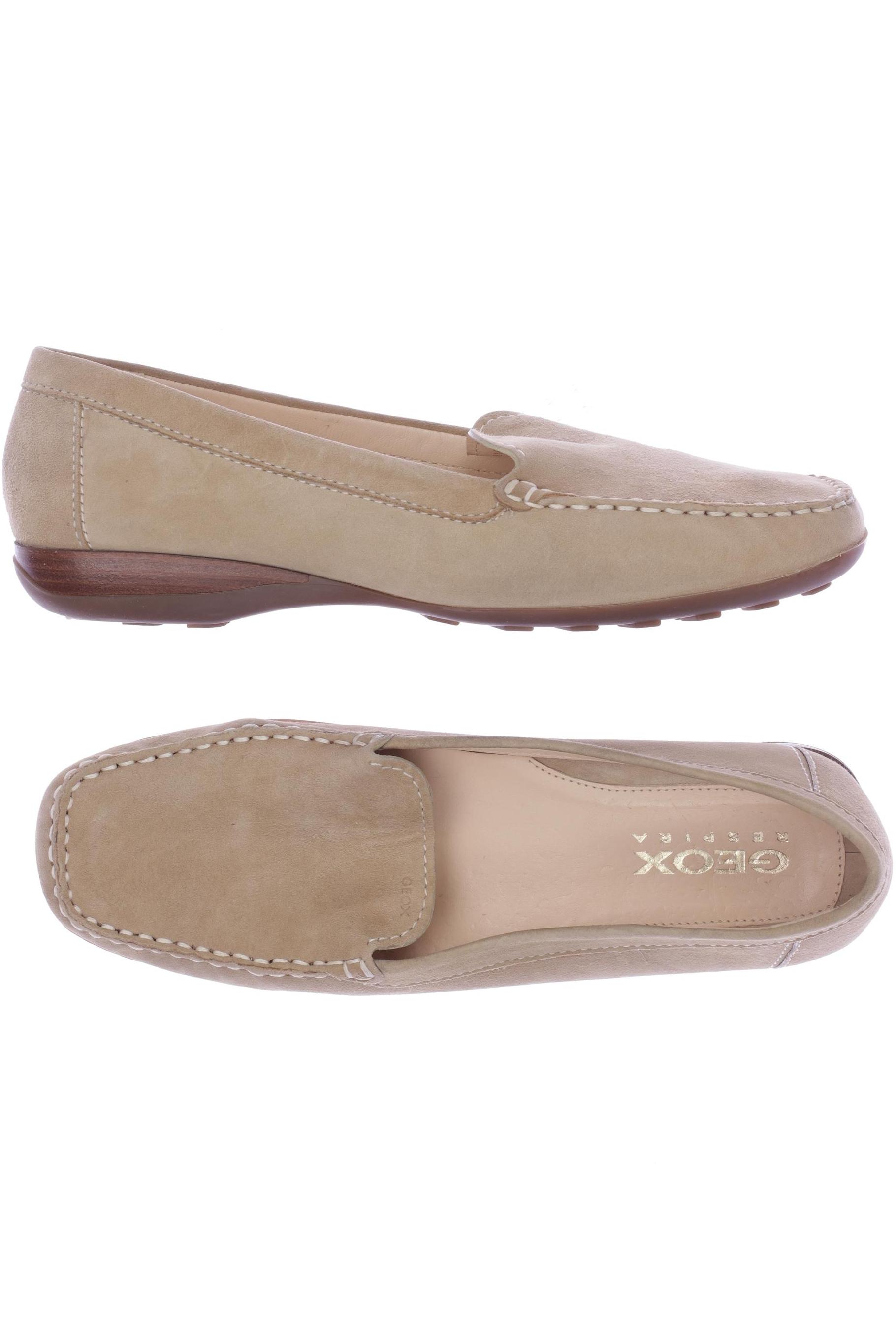 

Geox Damen Halbschuh, beige, Gr. 41