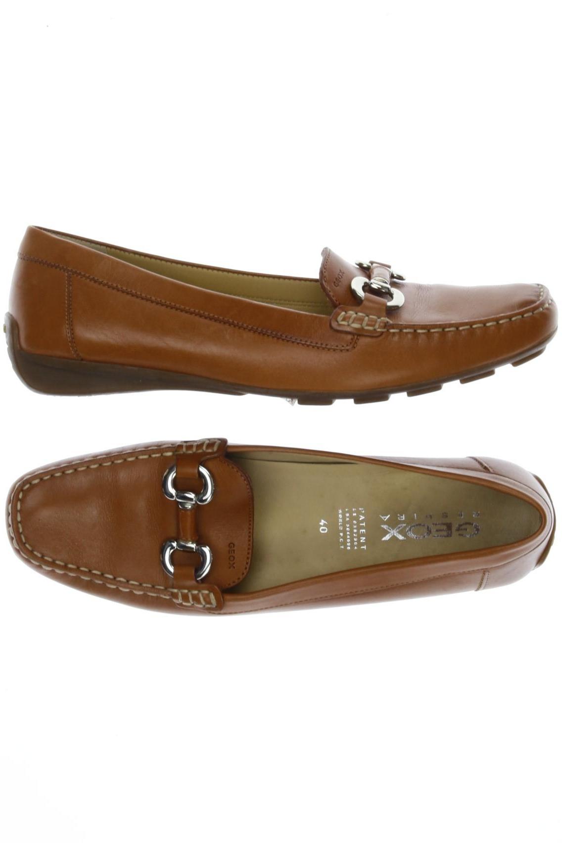 

Geox Damen Halbschuh, braun, Gr. 40