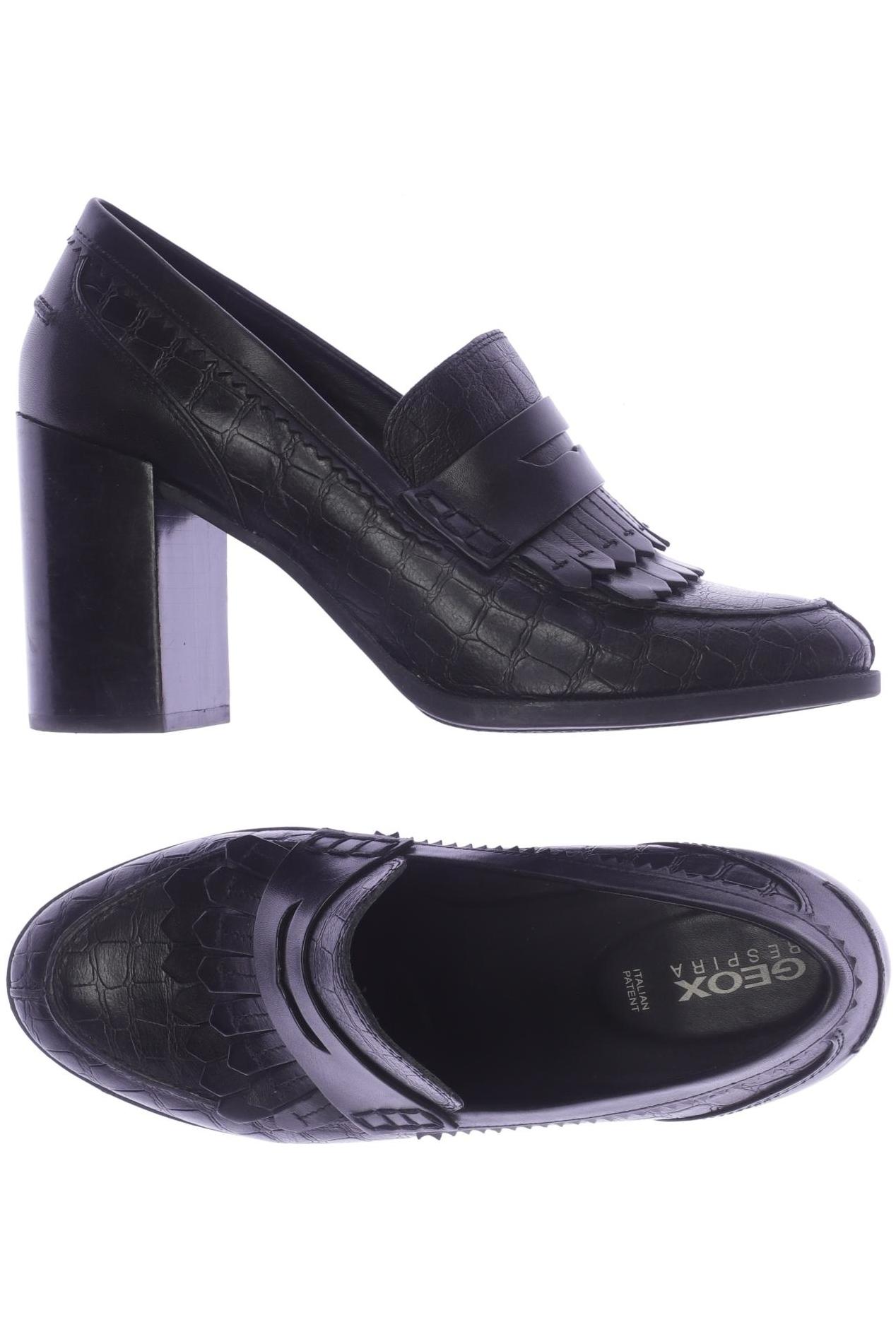 

Geox Damen Halbschuh, schwarz, Gr. 38