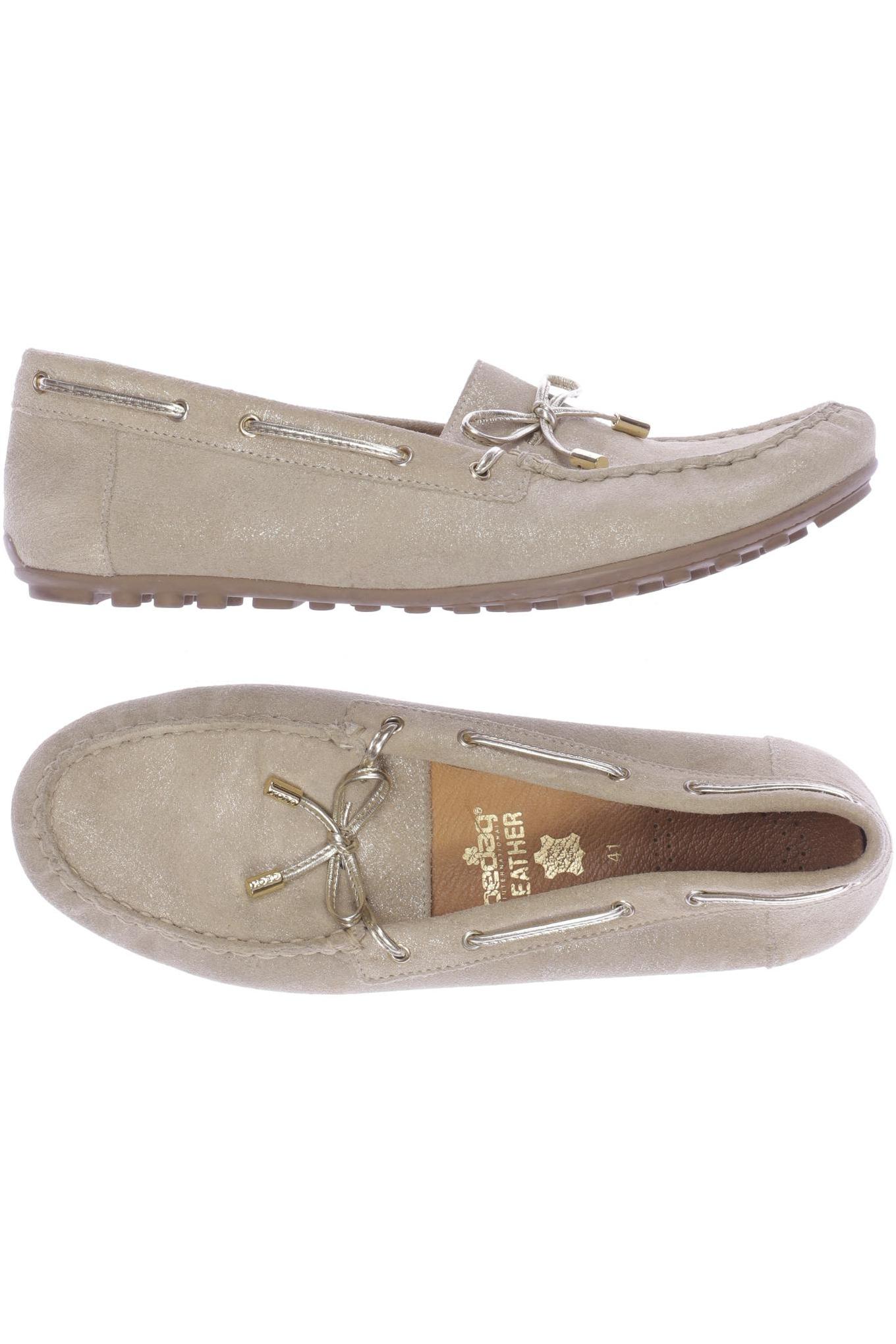 

Geox Damen Halbschuh, gold, Gr. 41