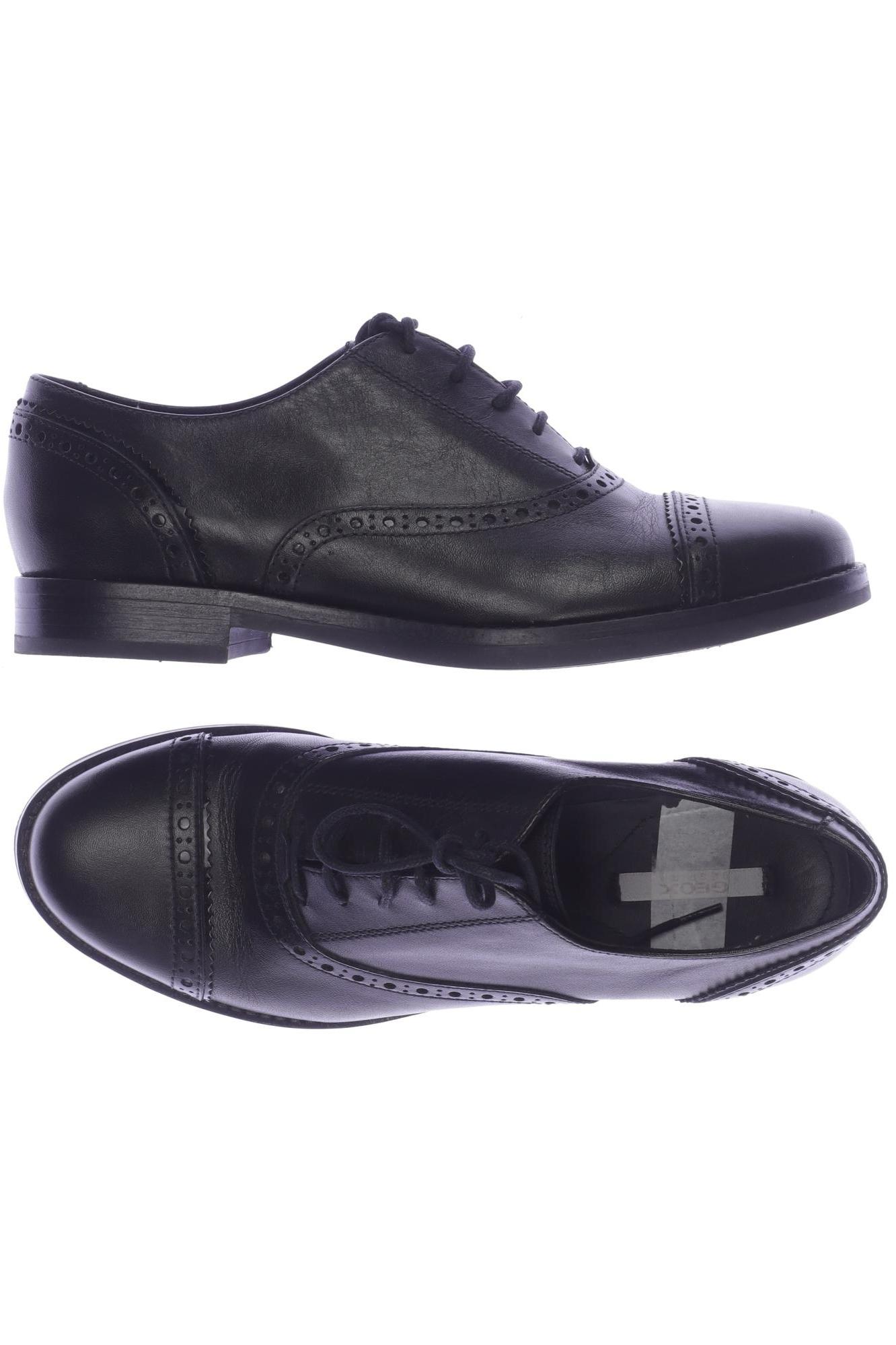 

Geox Damen Halbschuh, schwarz