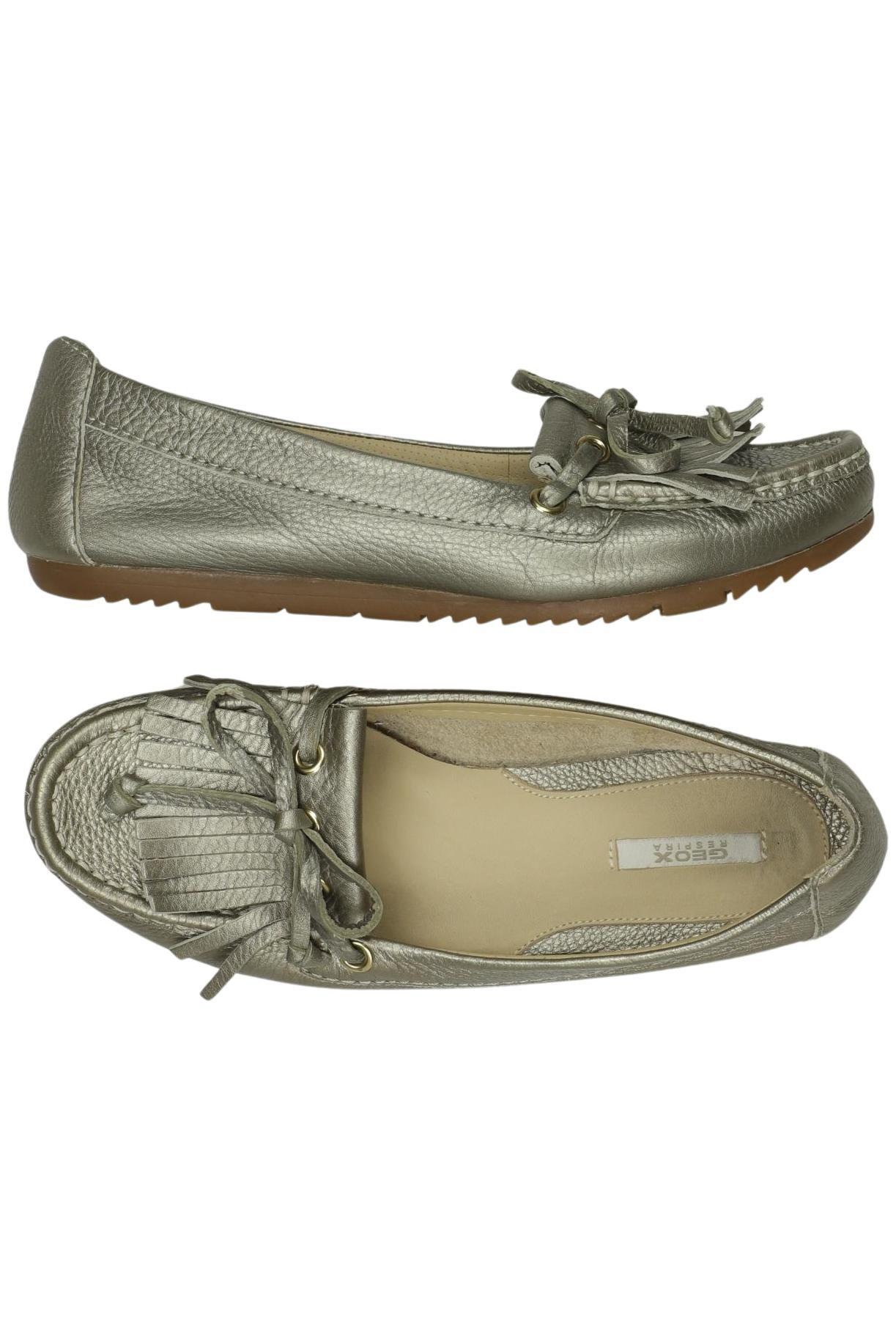 

Geox Damen Halbschuh, silber, Gr. 36