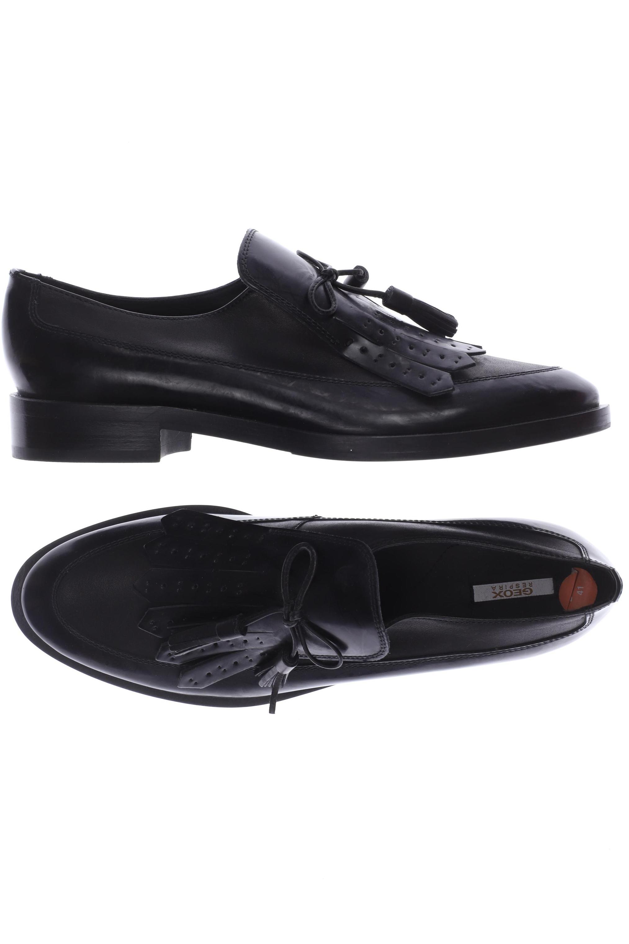 

Geox Damen Halbschuh, schwarz