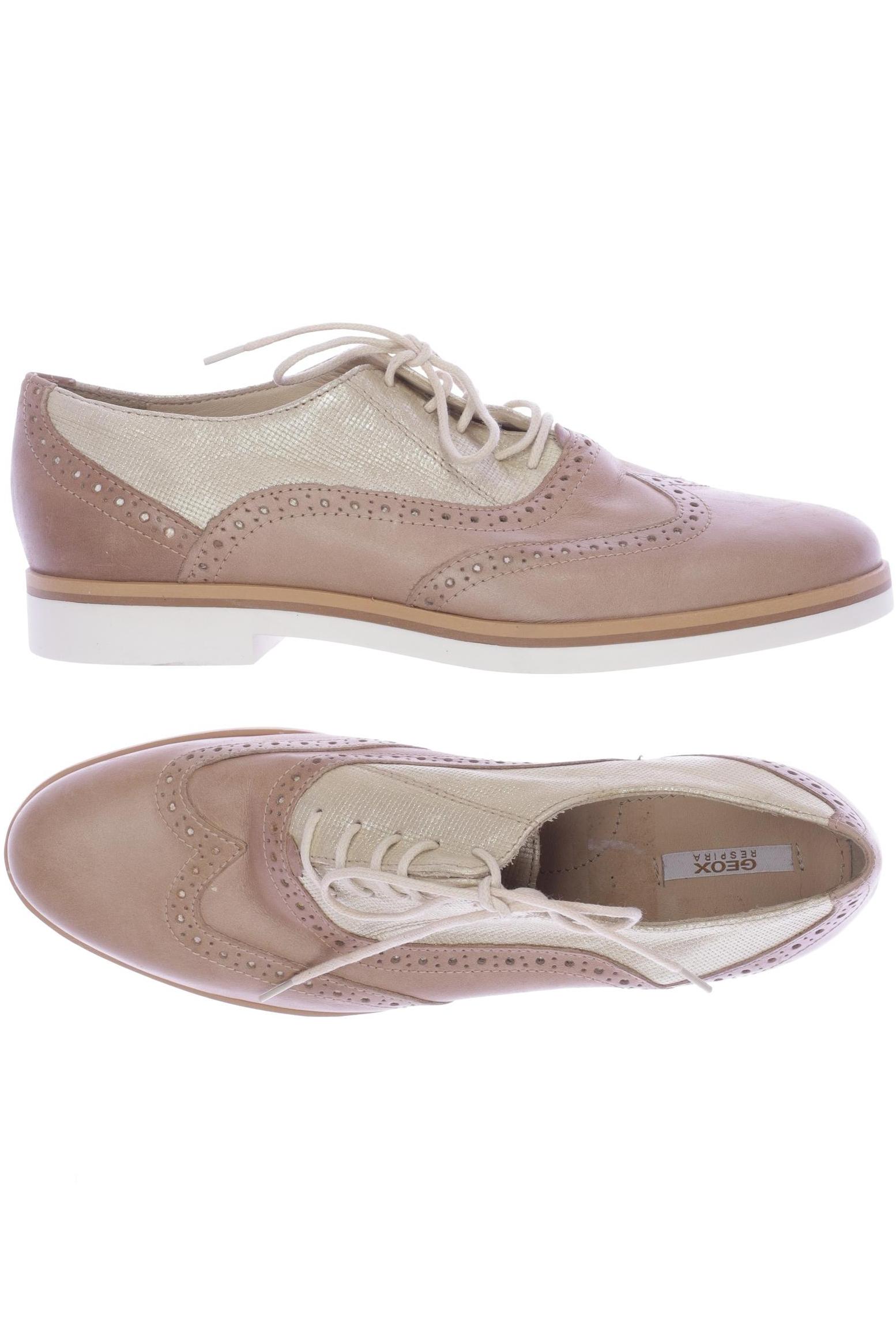 

Geox Damen Halbschuh, beige, Gr. 38.5