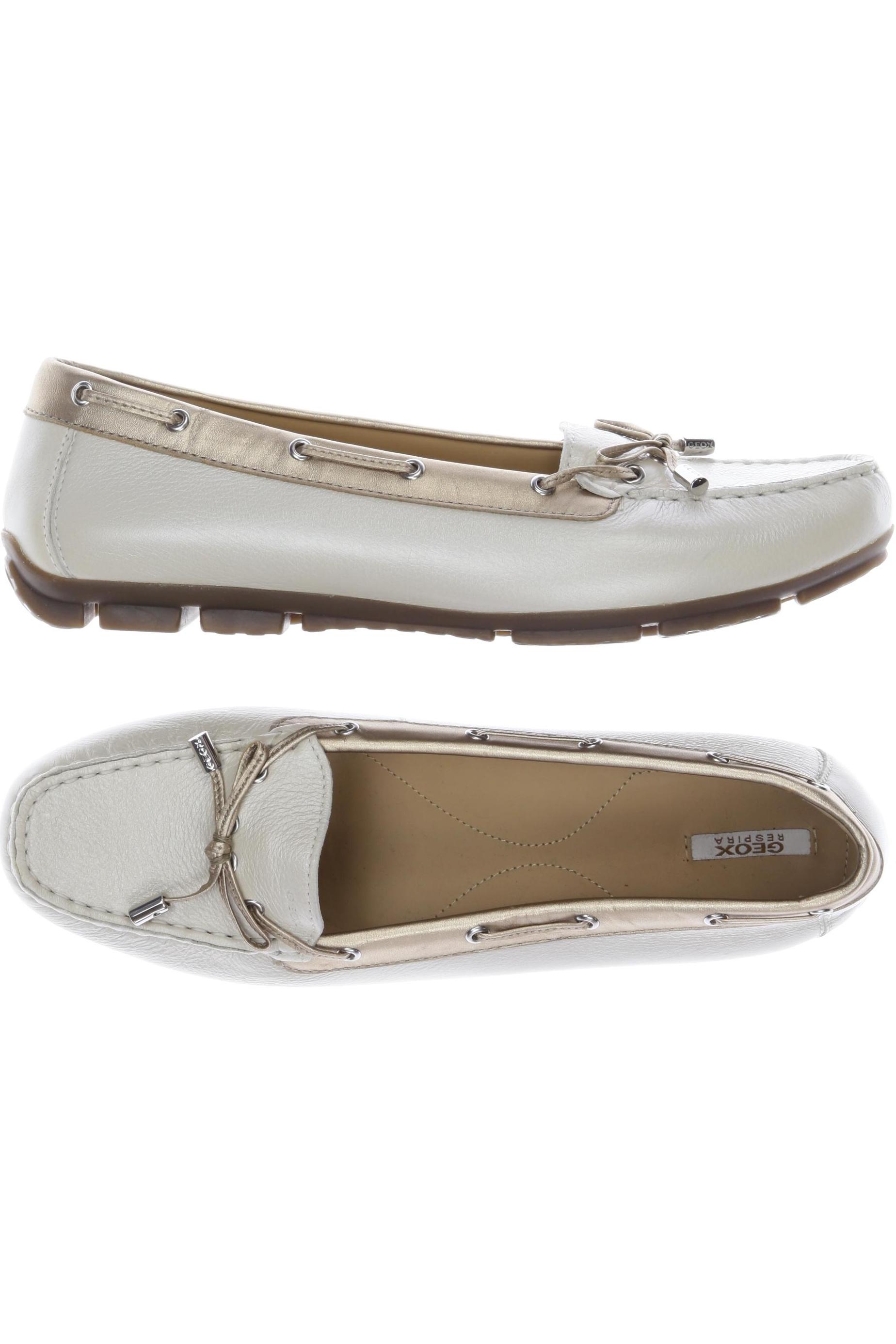 

Geox Damen Halbschuh, beige, Gr. 40