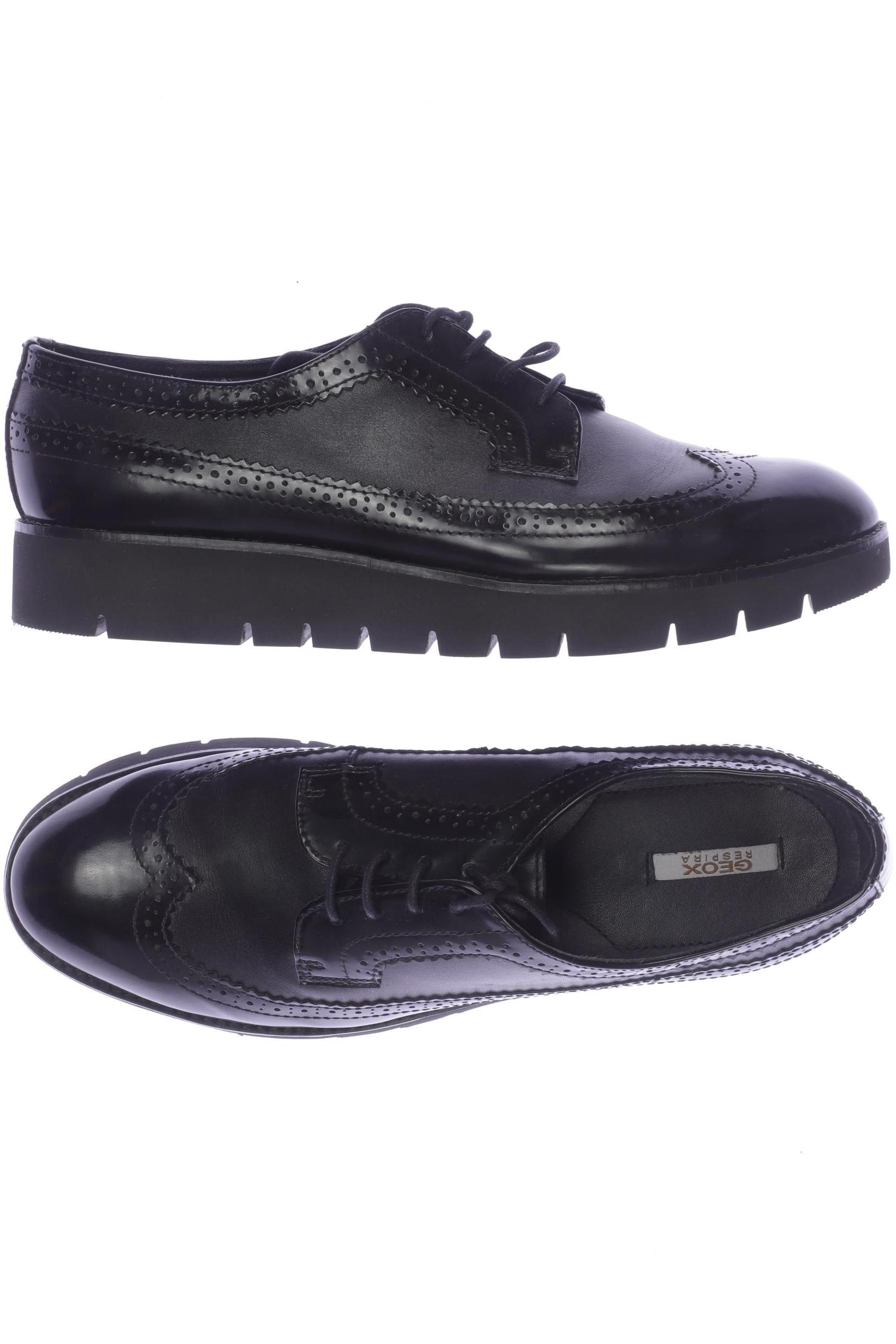 

Geox Damen Halbschuh, schwarz, Gr. 38.5