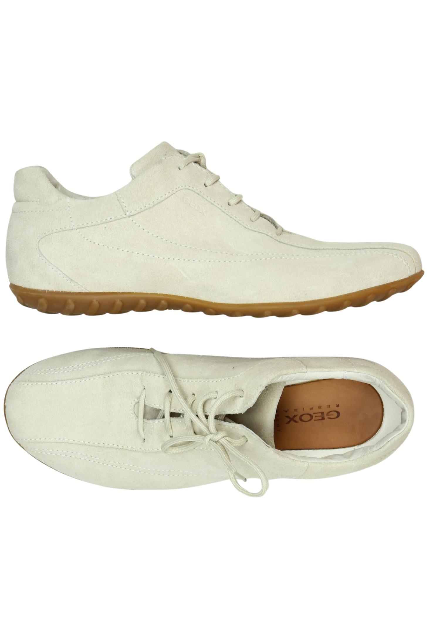 

Geox Damen Halbschuh, cremeweiß, Gr. 38