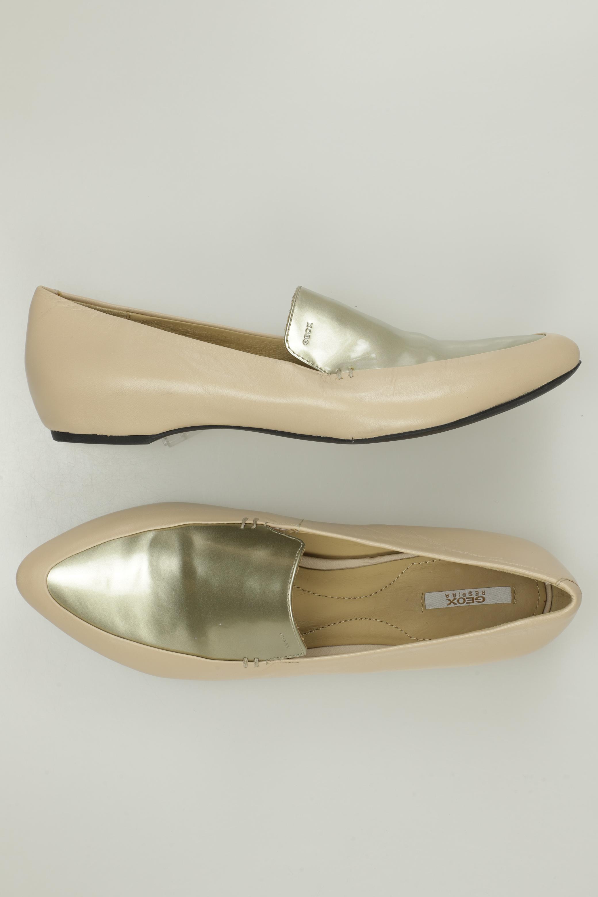 

Geox Damen Halbschuh, gold, Gr. 39