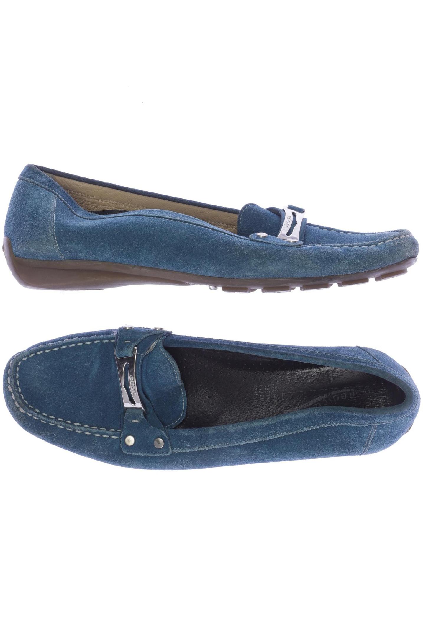 

Geox Damen Halbschuh, blau