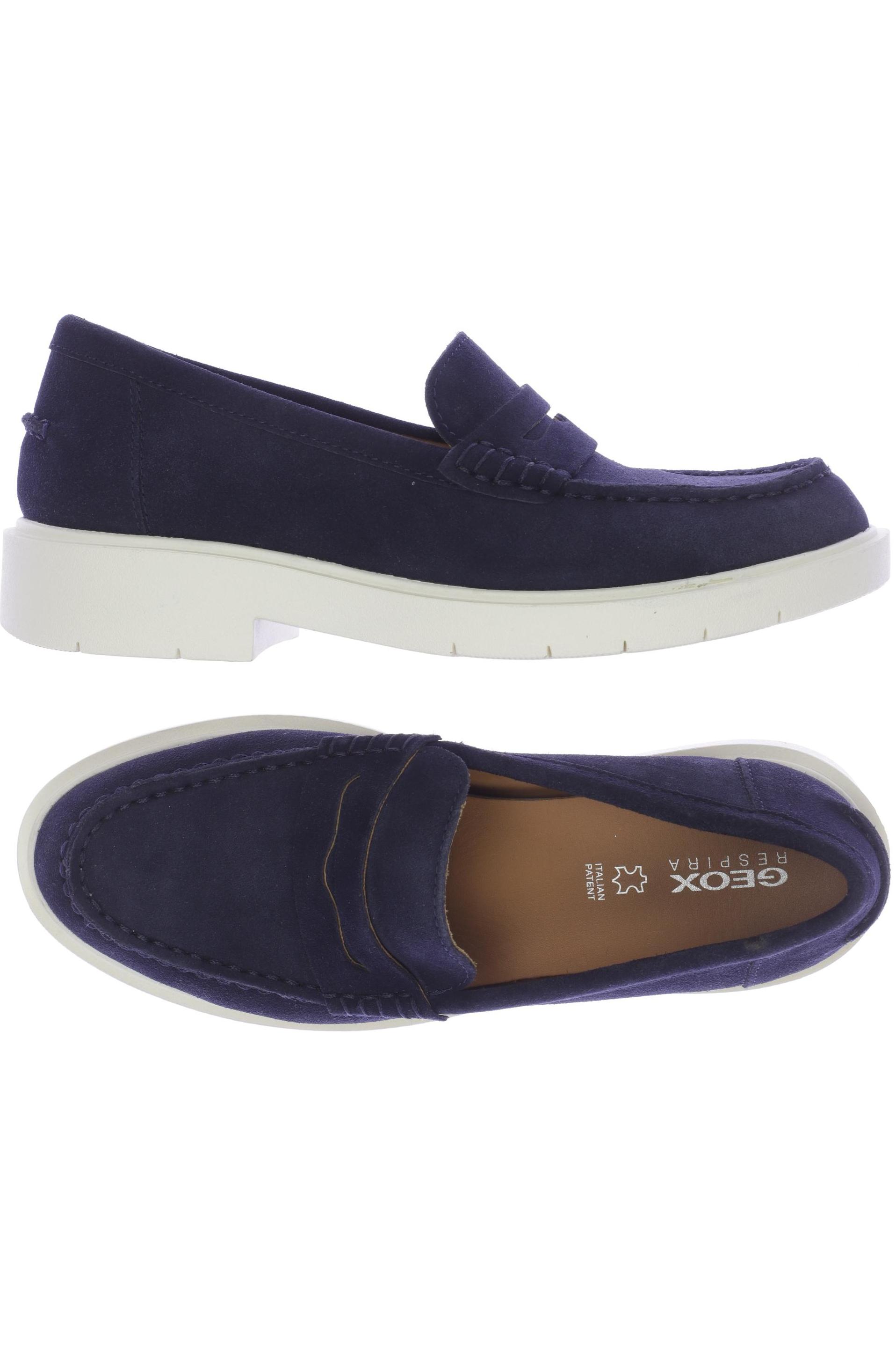 

Geox Damen Halbschuh, blau, Gr. 37.5