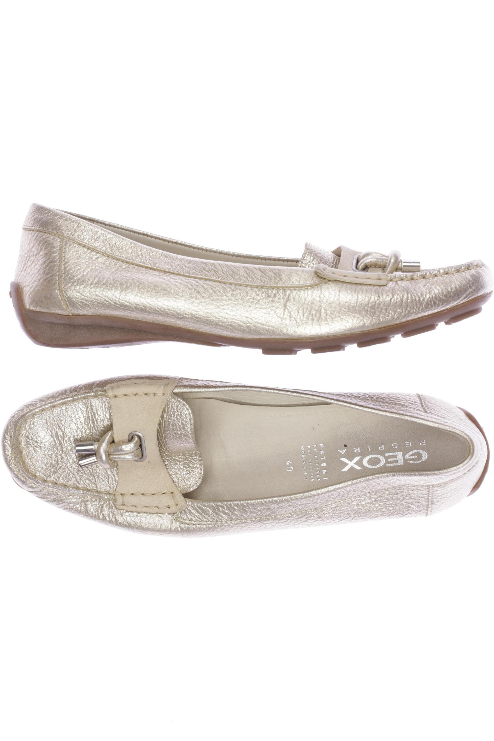 

Geox Damen Halbschuh, gold, Gr. 40