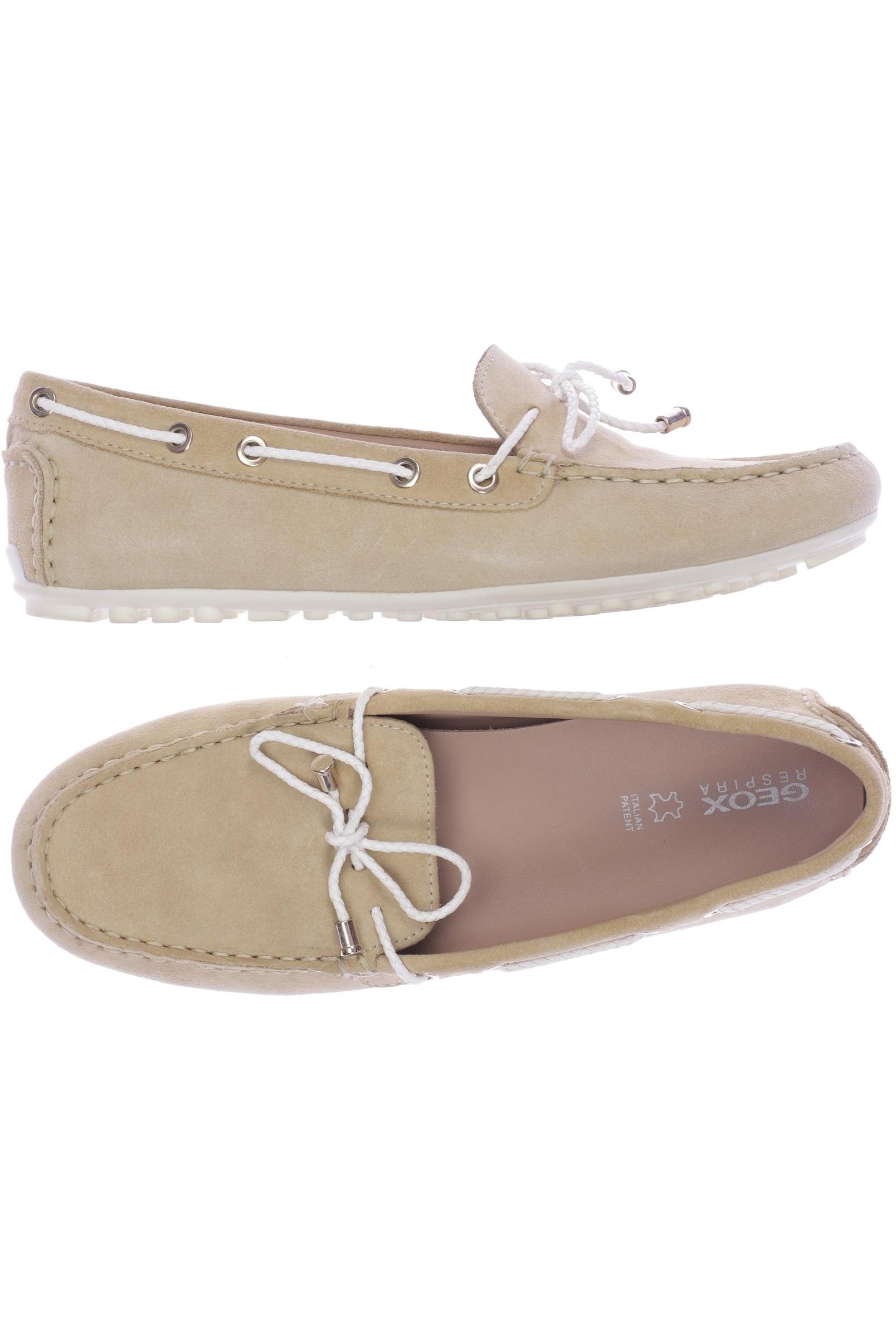 

Geox Damen Halbschuh, beige, Gr. 39