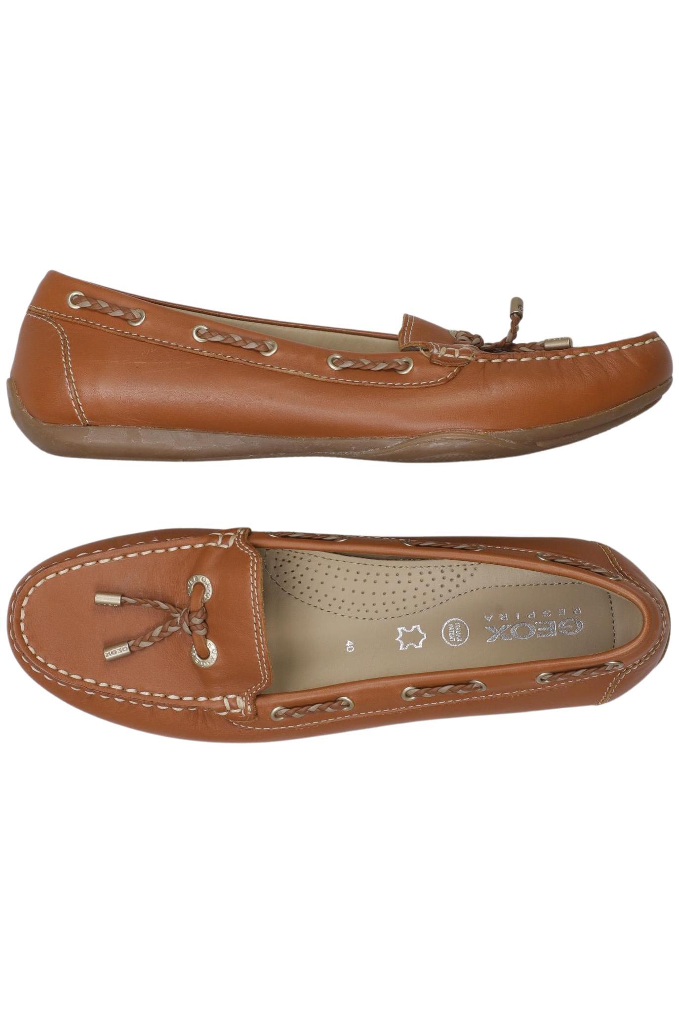 

Geox Damen Halbschuh, braun, Gr. 40