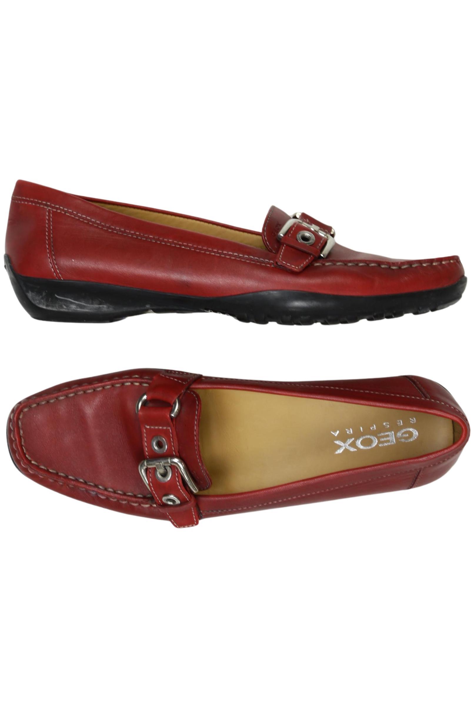 

Geox Damen Halbschuh, rot, Gr. 38