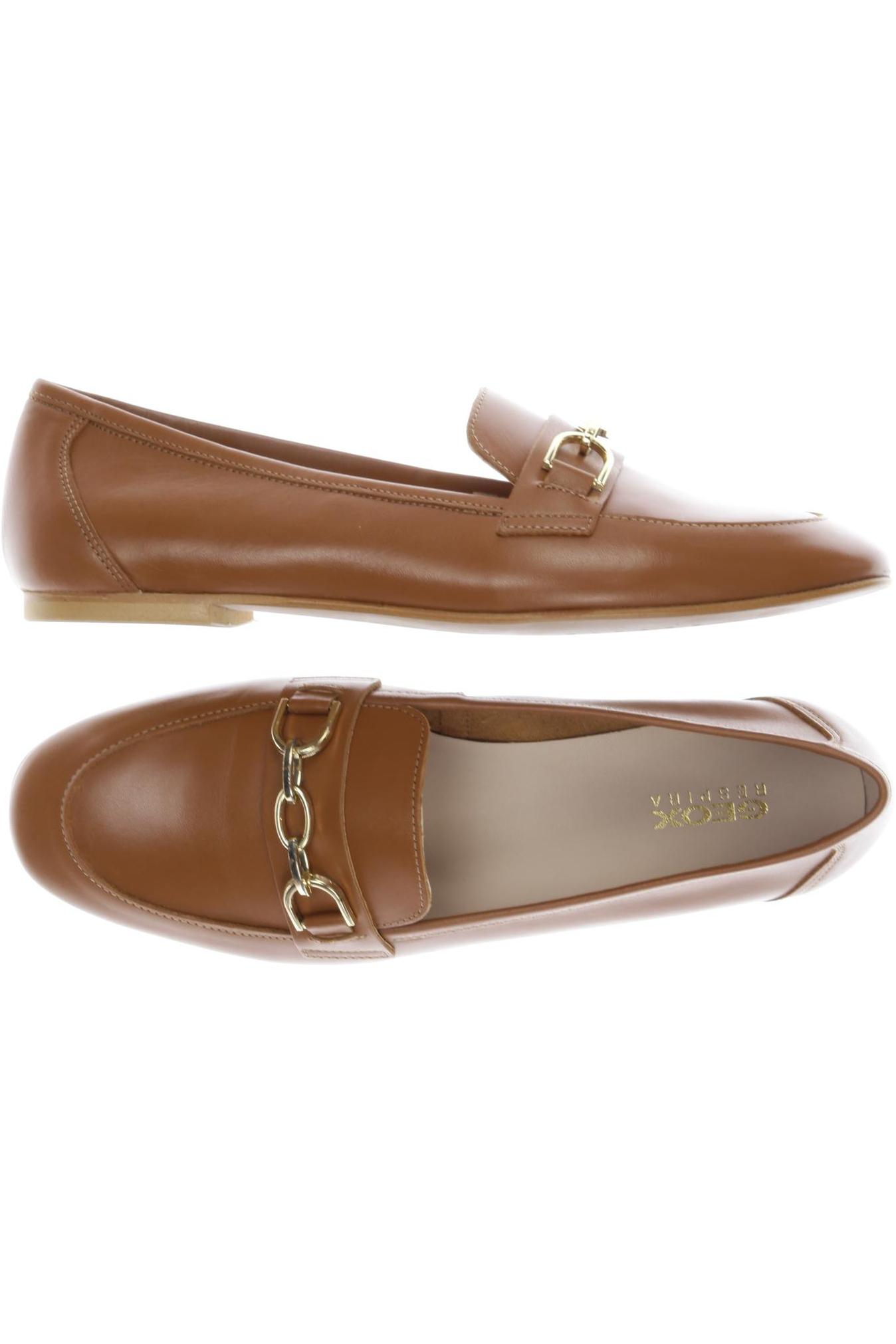 

Geox Damen Halbschuh, braun, Gr. 38
