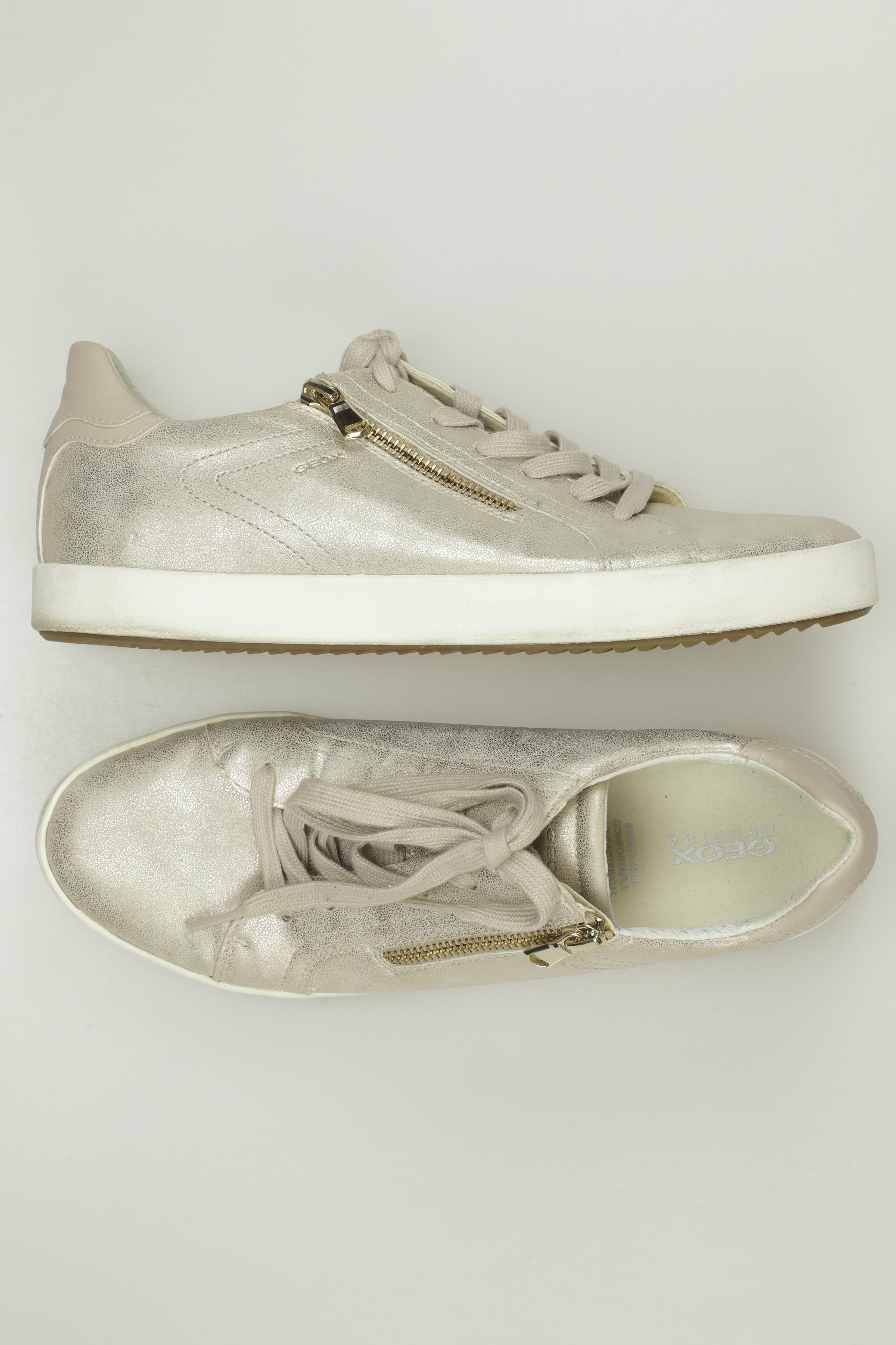 

Geox Damen Halbschuh, cremeweiß, Gr. 40
