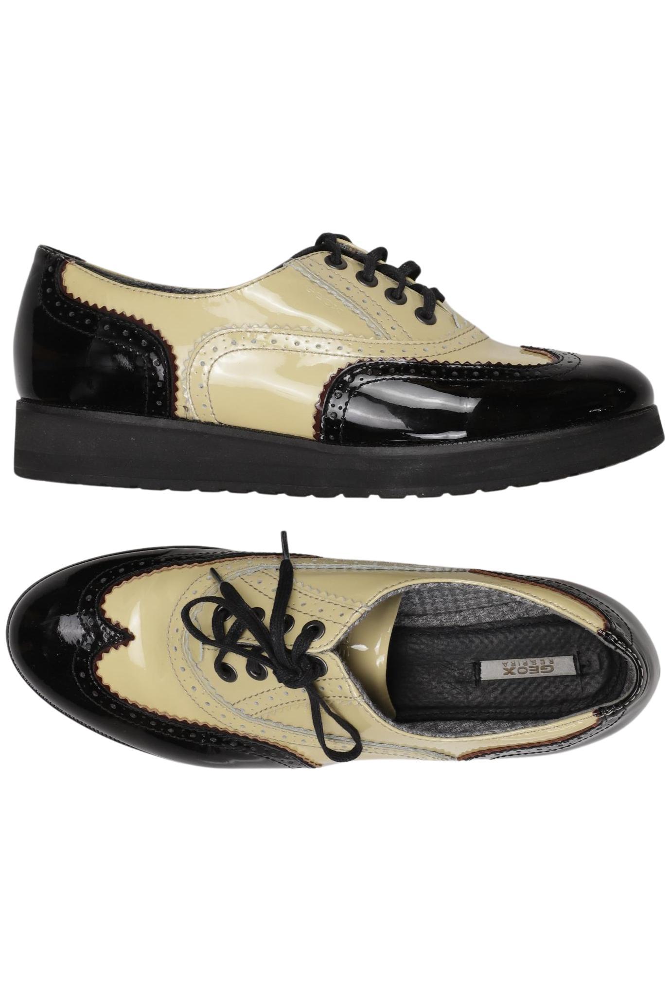 

Geox Damen Halbschuh, schwarz, Gr. 38