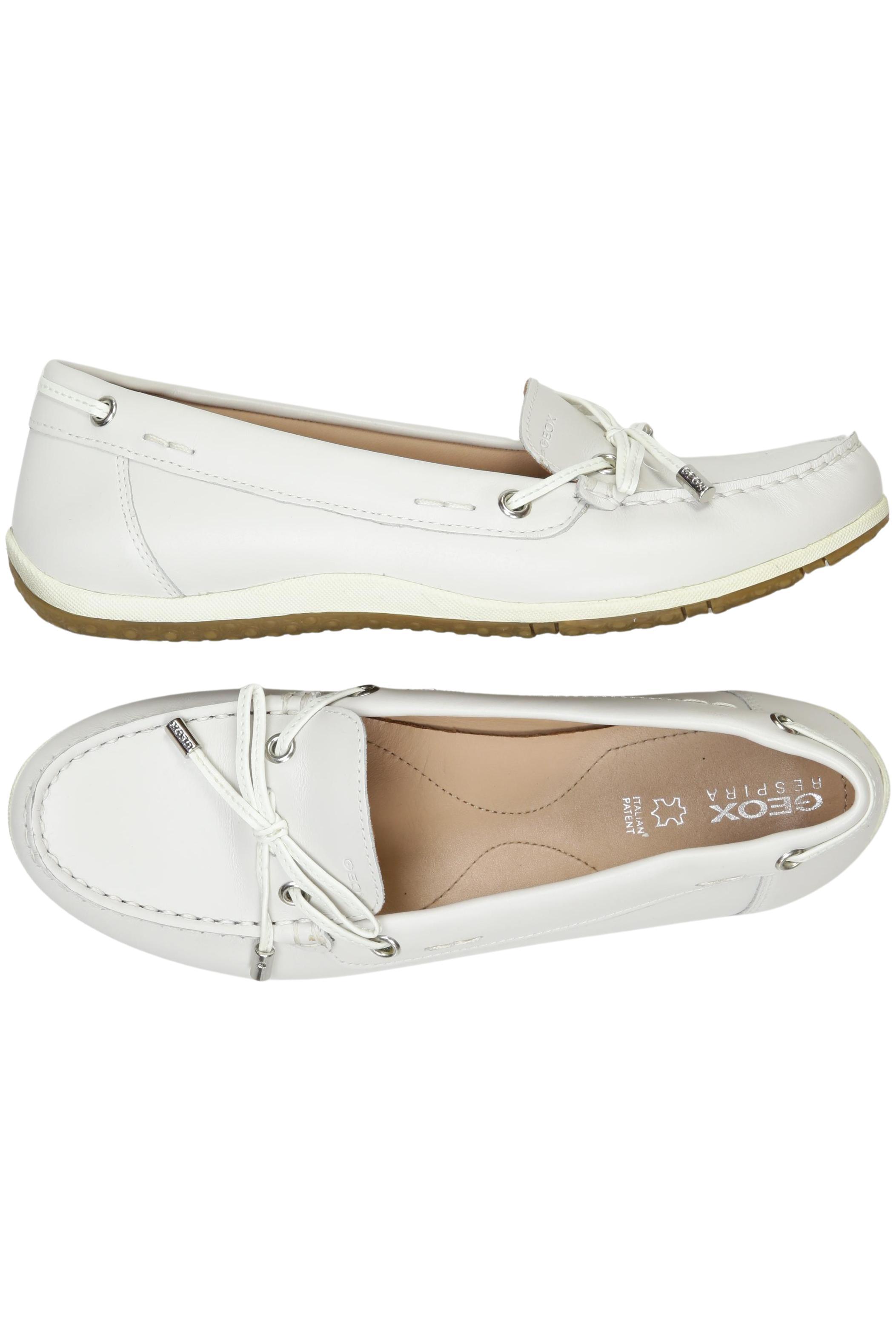 

Geox Damen Halbschuh, weiß, Gr. 39