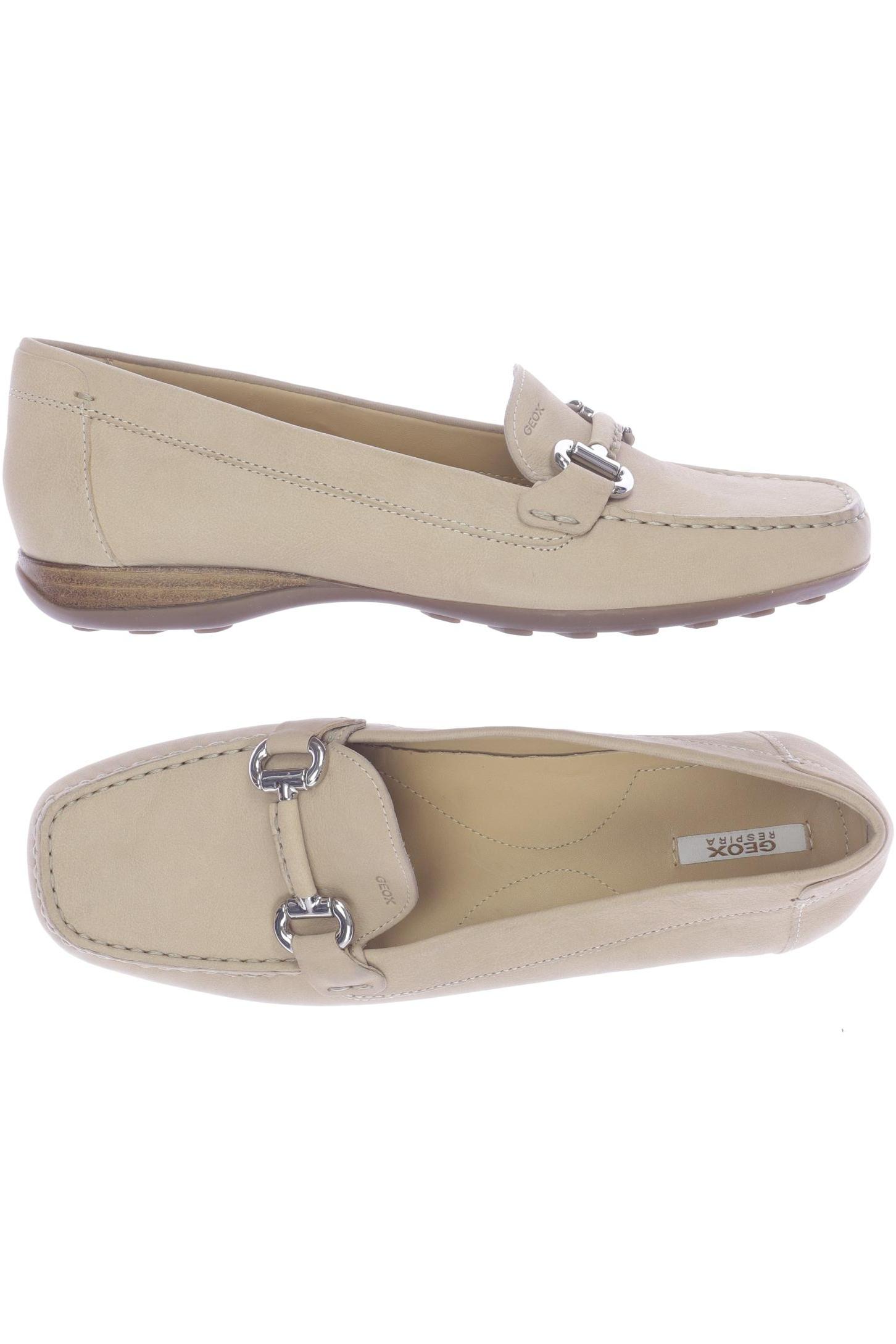 

Geox Damen Halbschuh, beige, Gr. 39