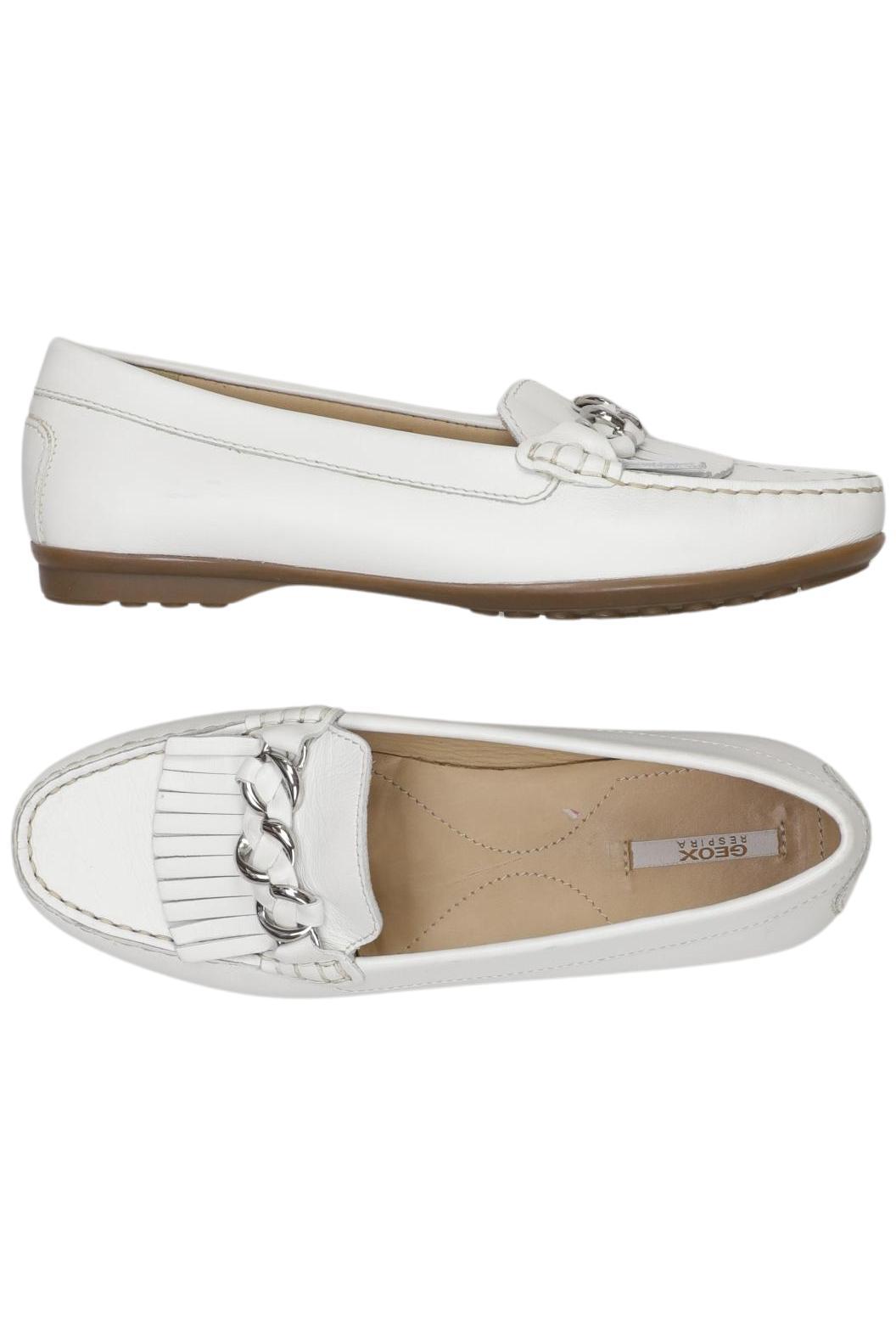 

Geox Damen Halbschuh, weiß, Gr. 36