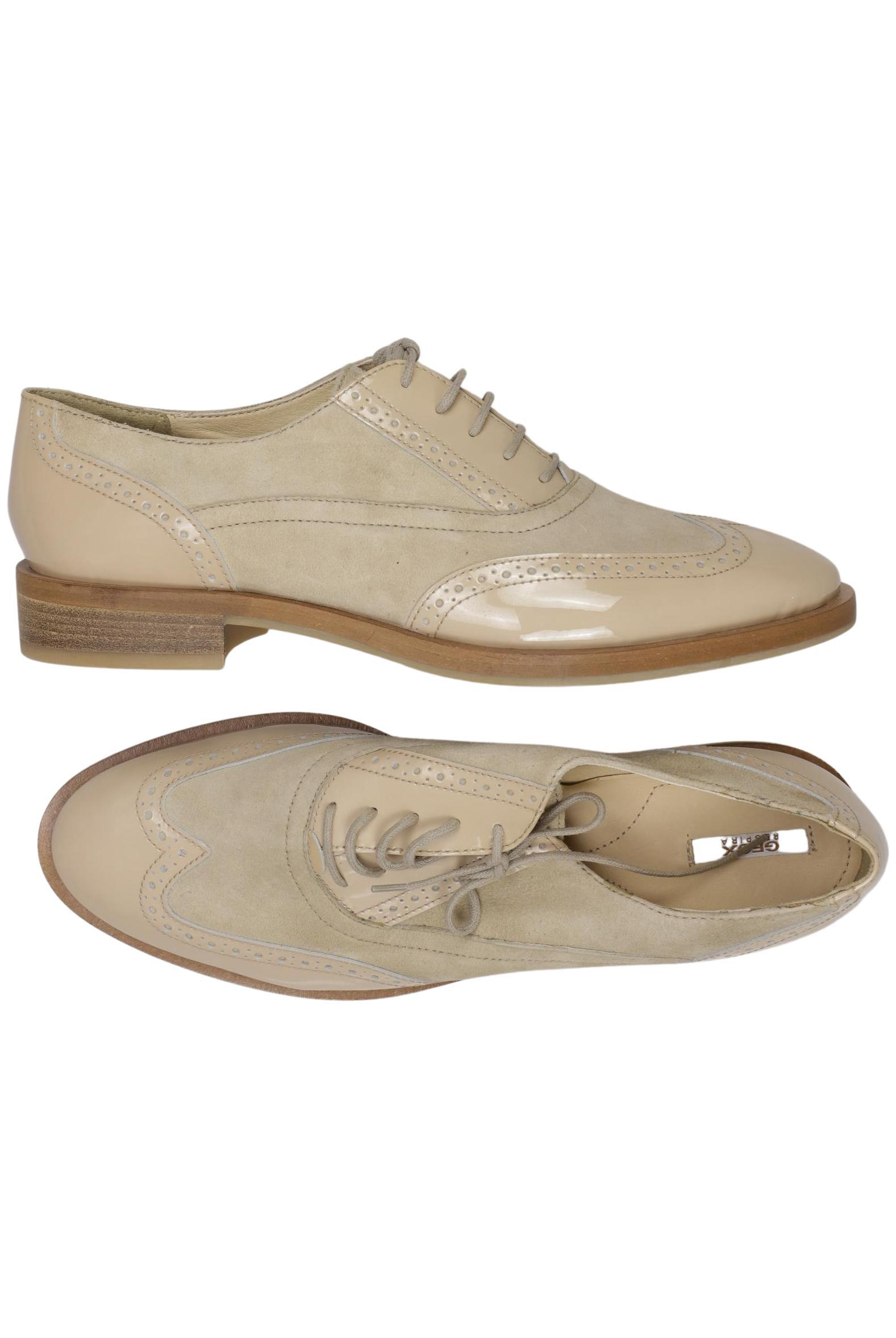 

Geox Damen Halbschuh, beige, Gr. 41