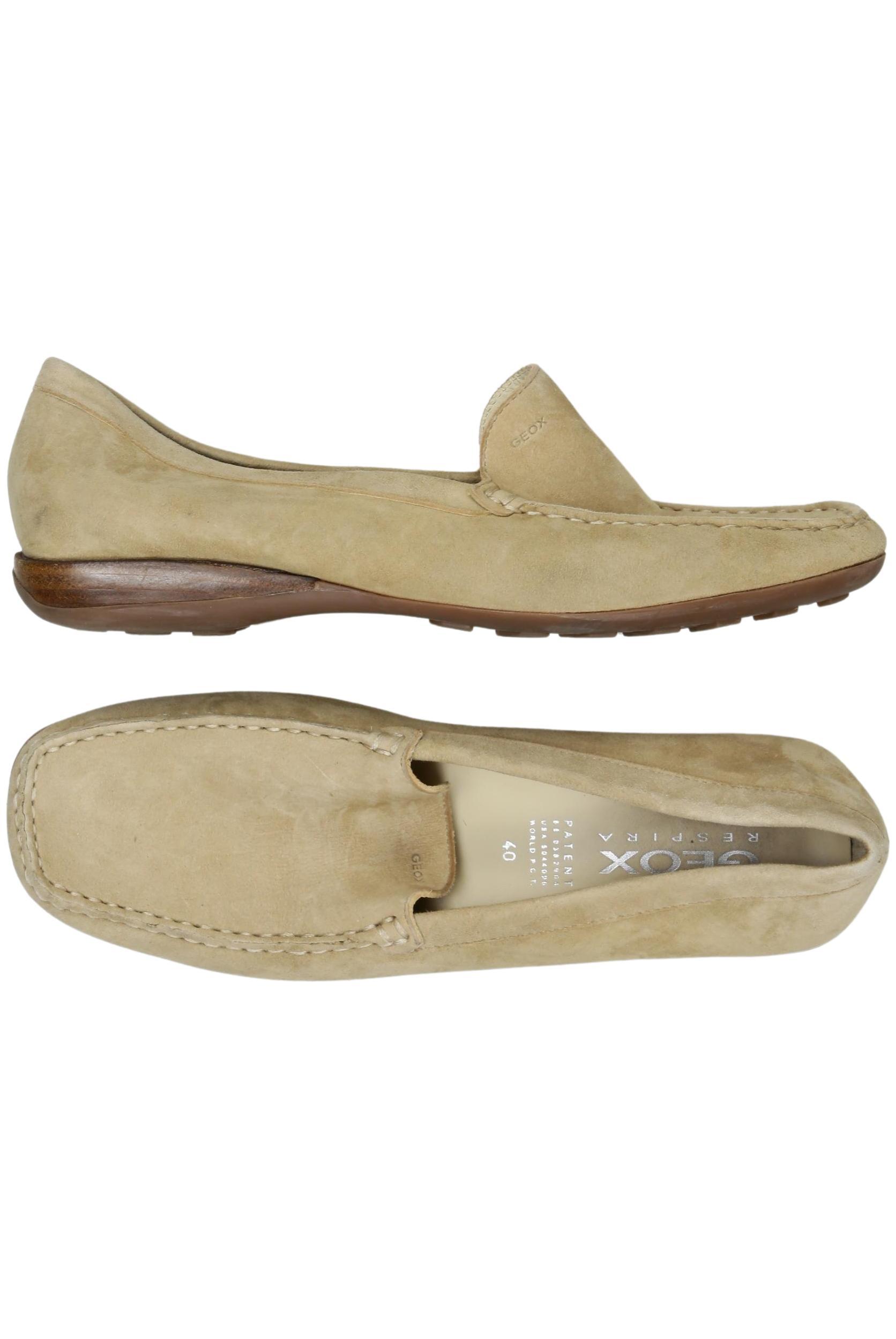 

Geox Damen Halbschuh, beige, Gr. 40