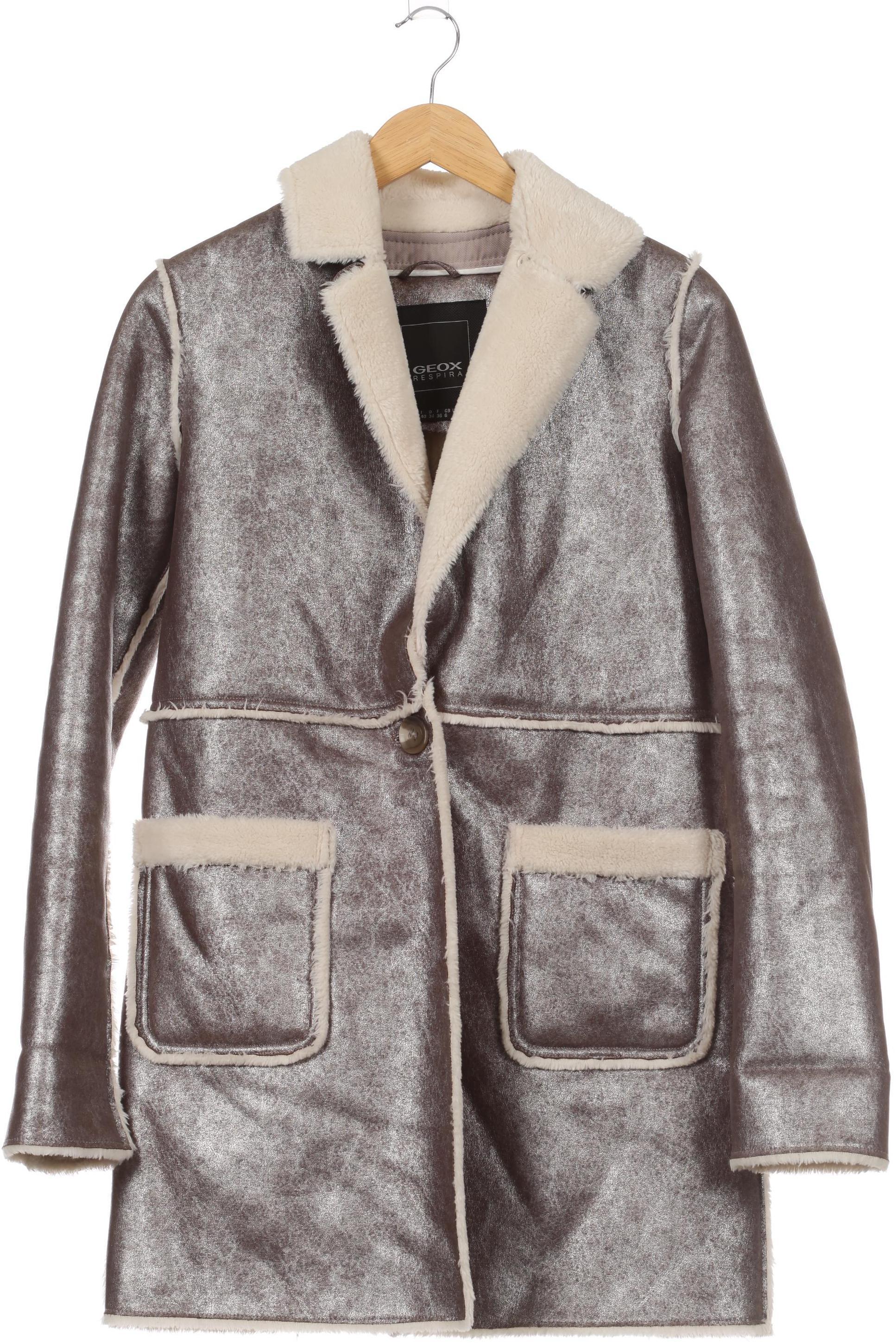 

Geox Damen Mantel, silber, Gr. 34