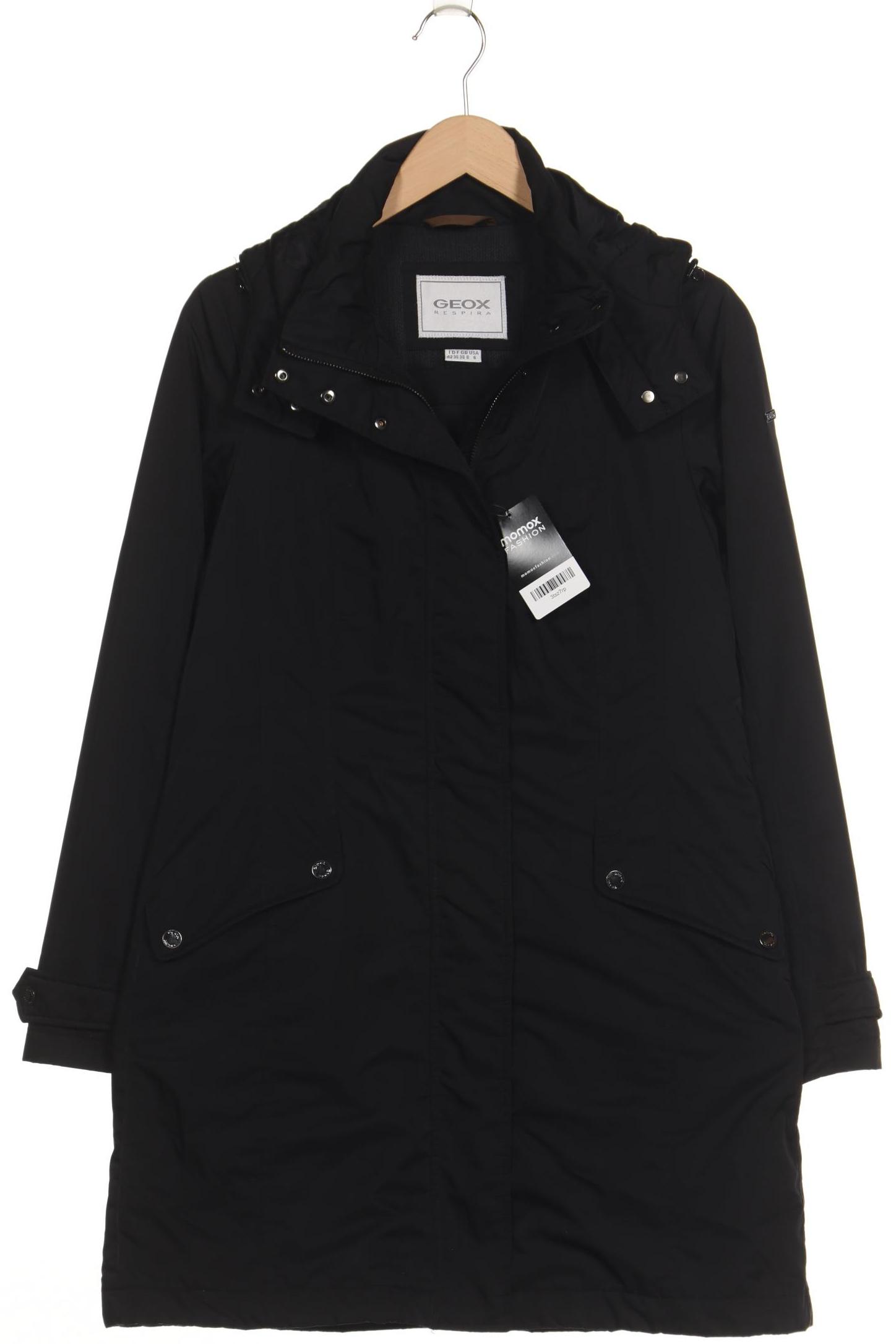 

Geox Damen Mantel, schwarz, Gr. 36