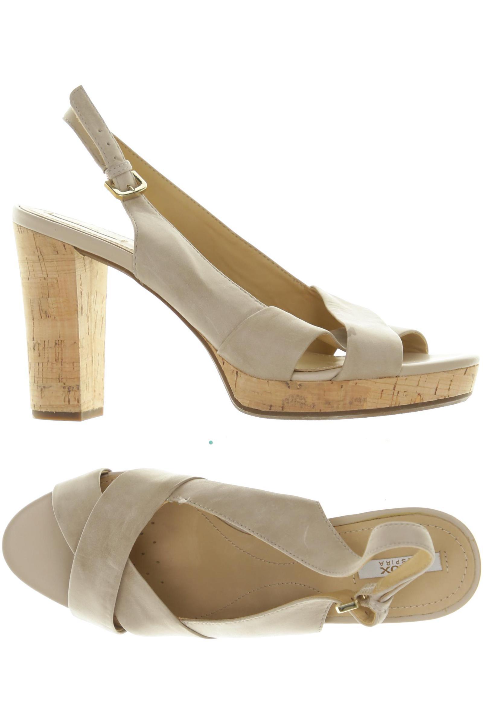 

Geox Damen Sandale, beige, Gr. 39.5