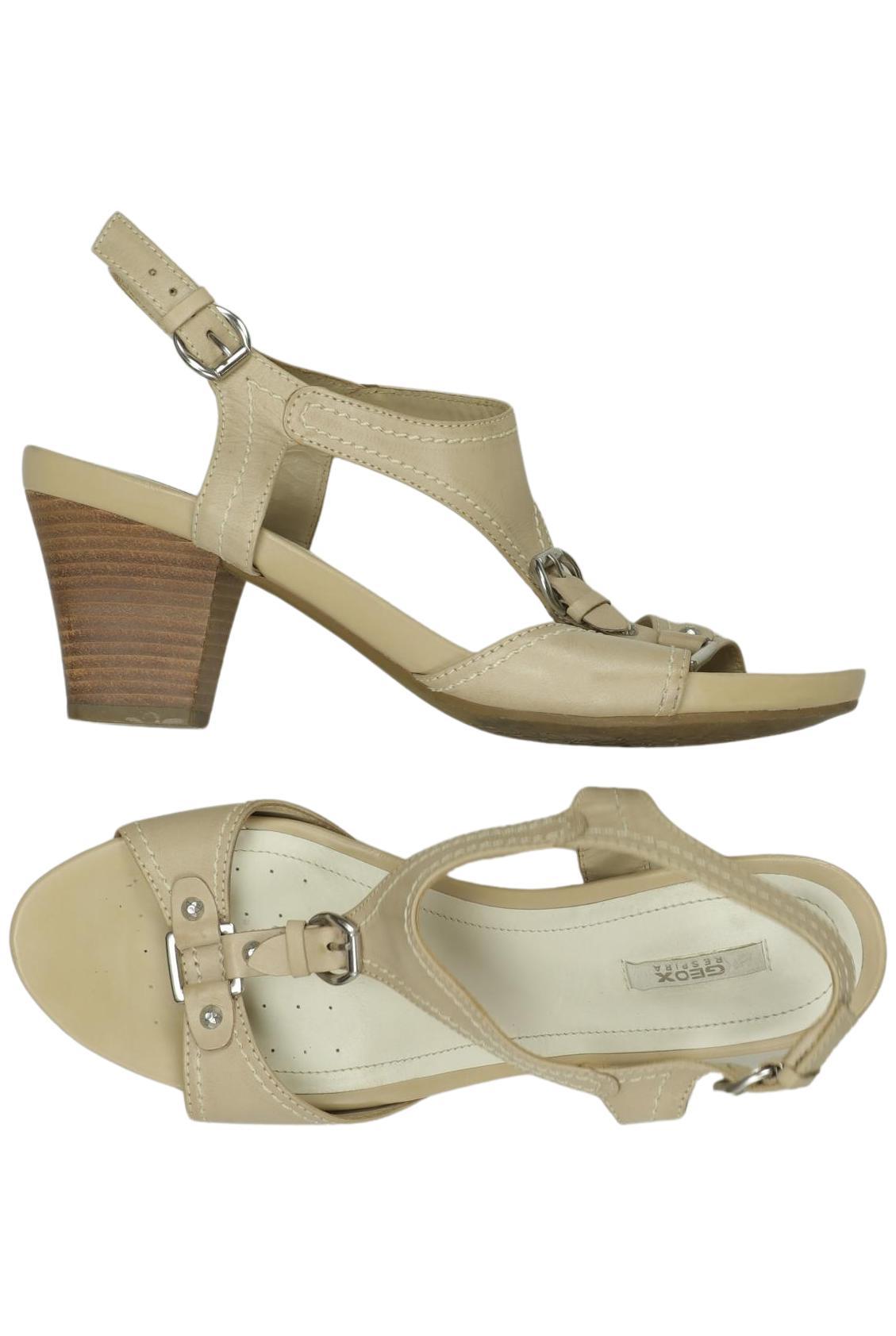 

Geox Damen Sandale, beige, Gr. 40