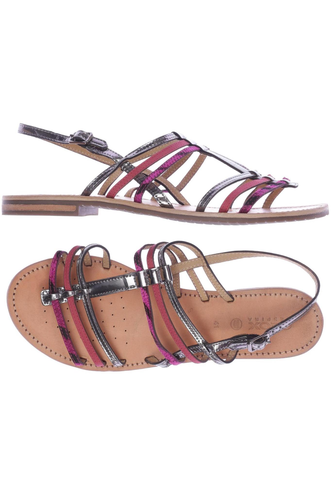 

Geox Damen Sandale, silber, Gr. 41