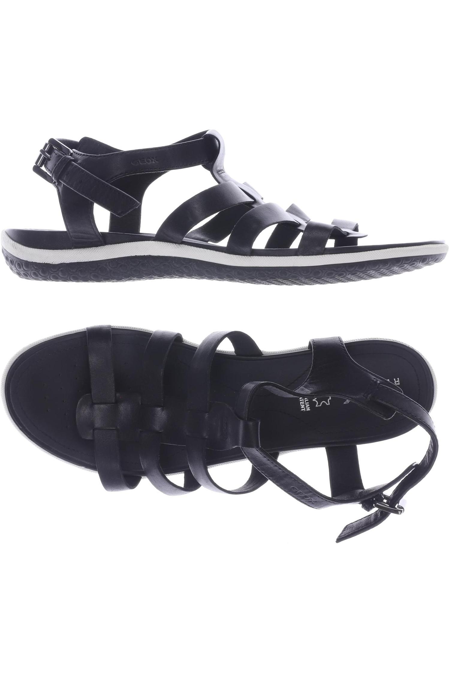 

Geox Damen Sandale, schwarz