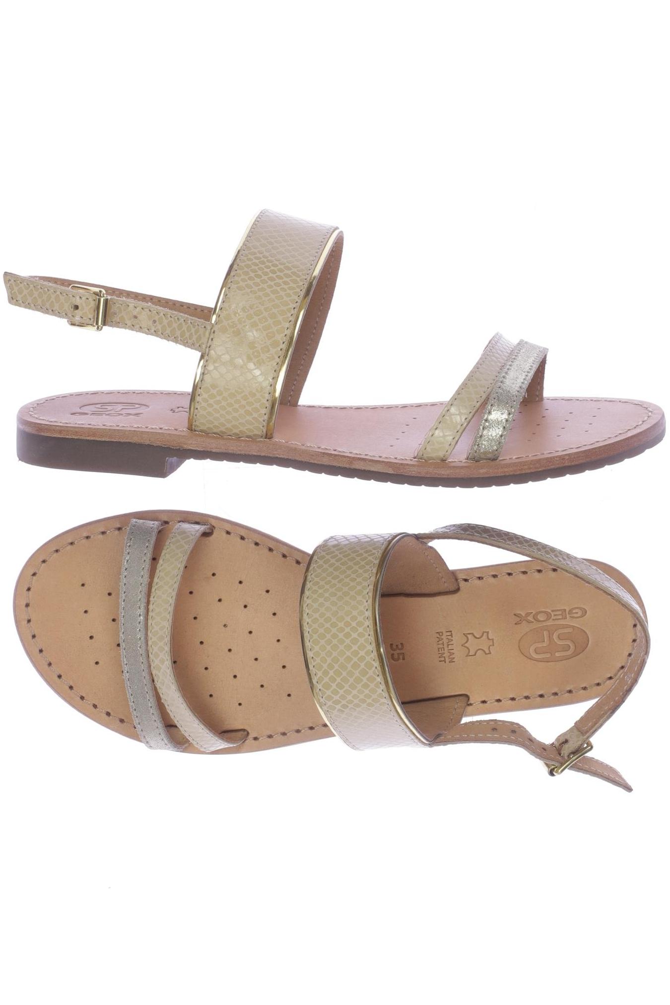 

Geox Damen Sandale, beige, Gr. 35