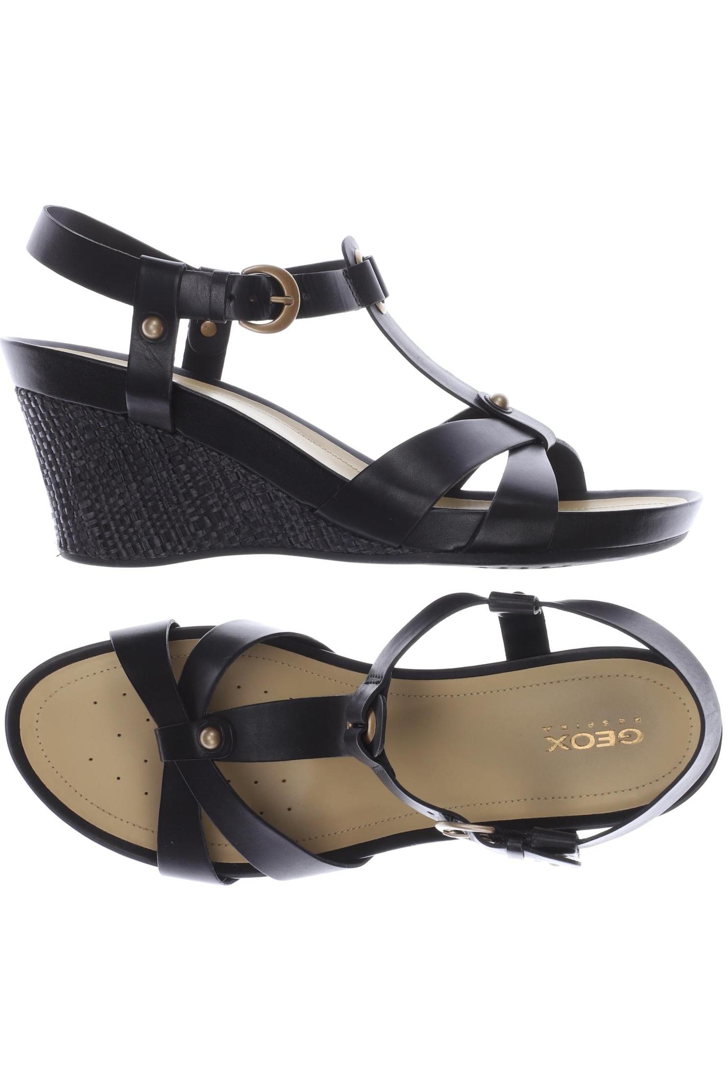 

Geox Damen Sandale, schwarz, Gr. 41