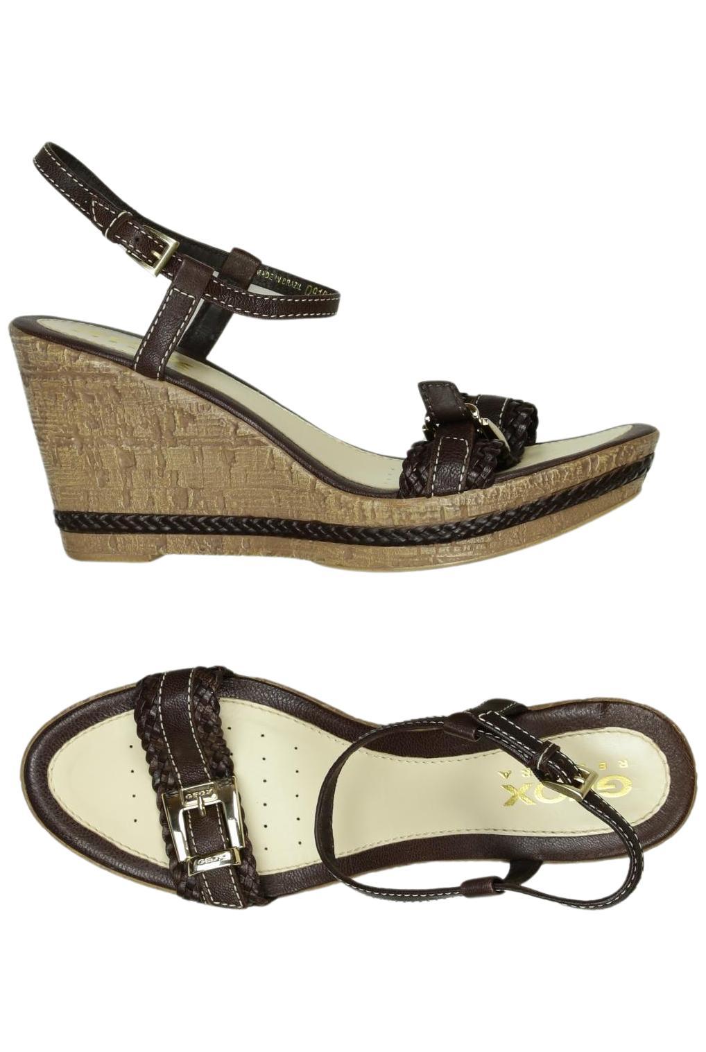 

Geox Damen Sandale, braun, Gr. 40