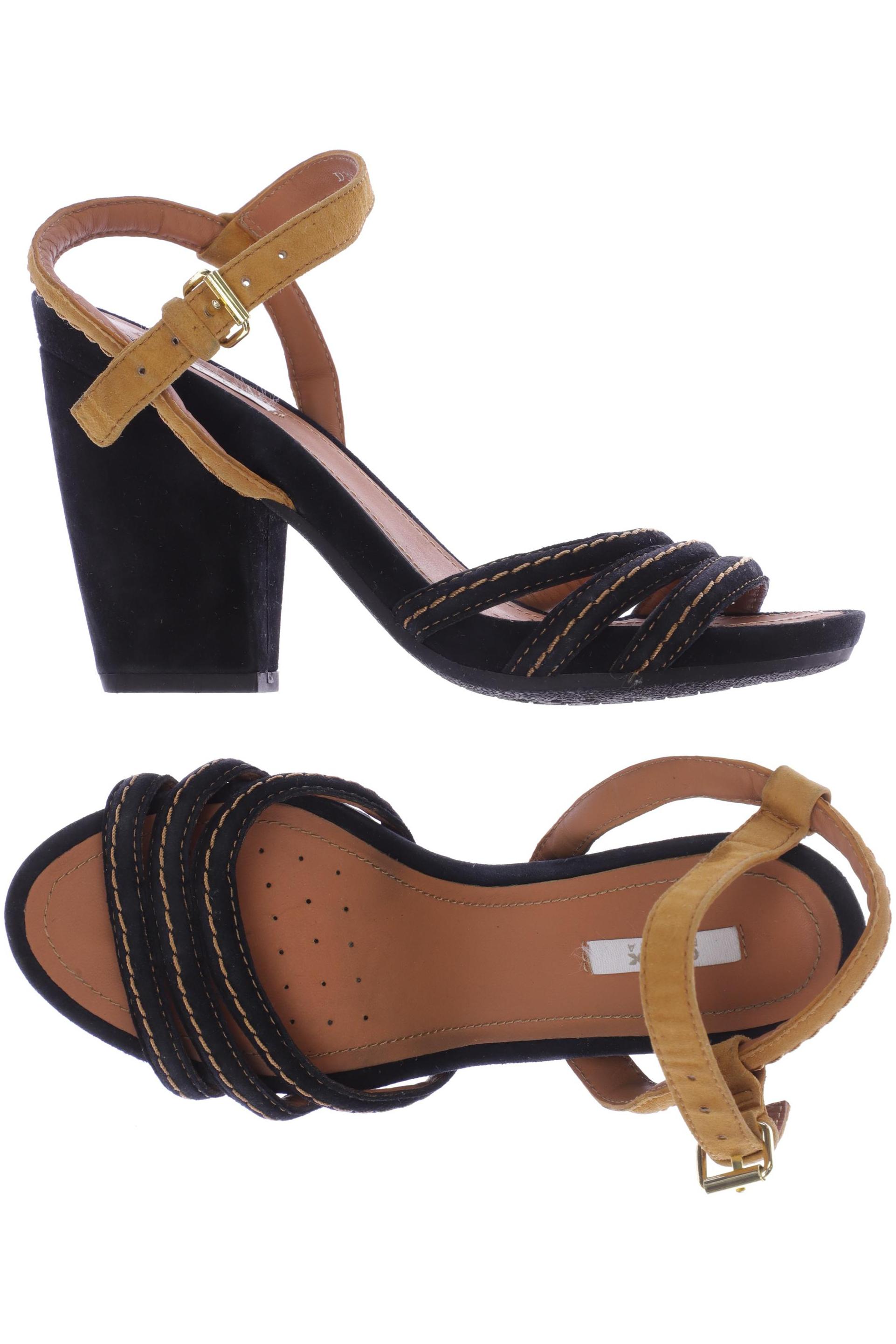 

Geox Damen Sandale, schwarz