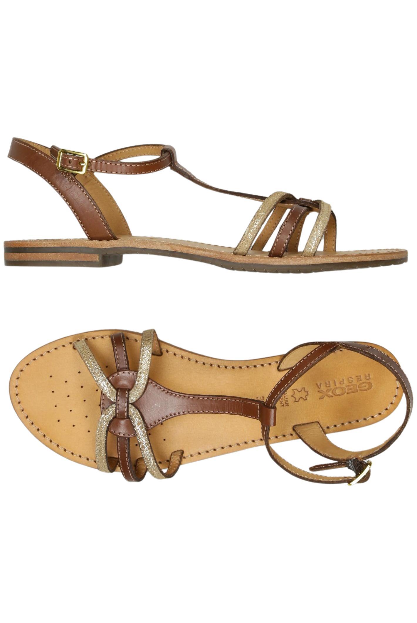 

Geox Damen Sandale, braun, Gr. 39