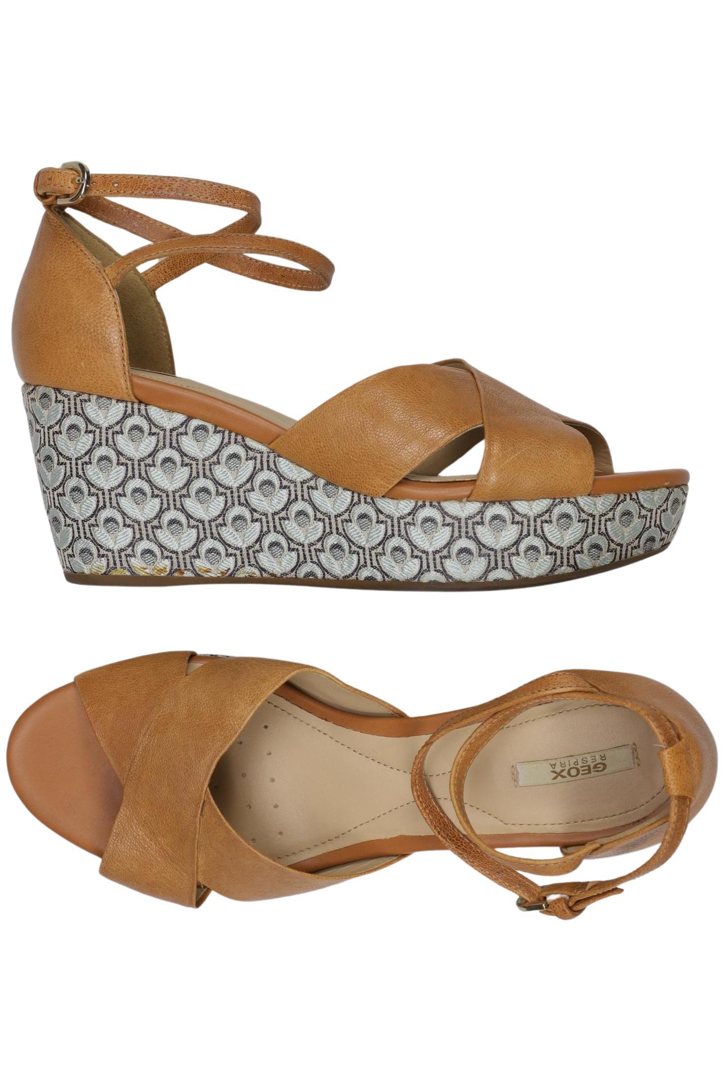 

Geox Damen Sandale, braun, Gr. 37