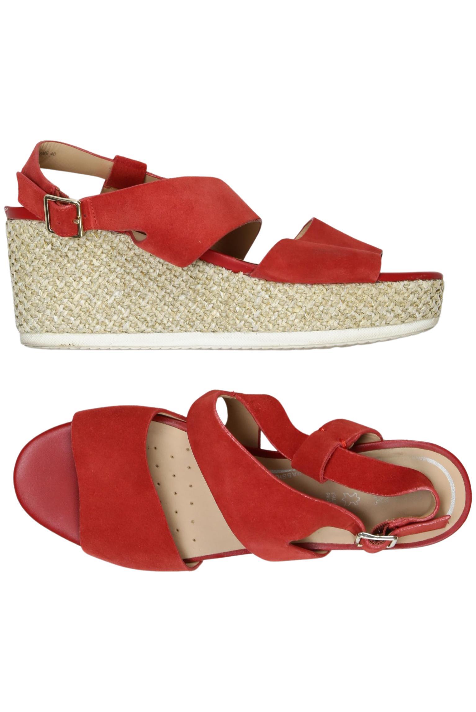 

Geox Damen Sandale, rot, Gr. 40