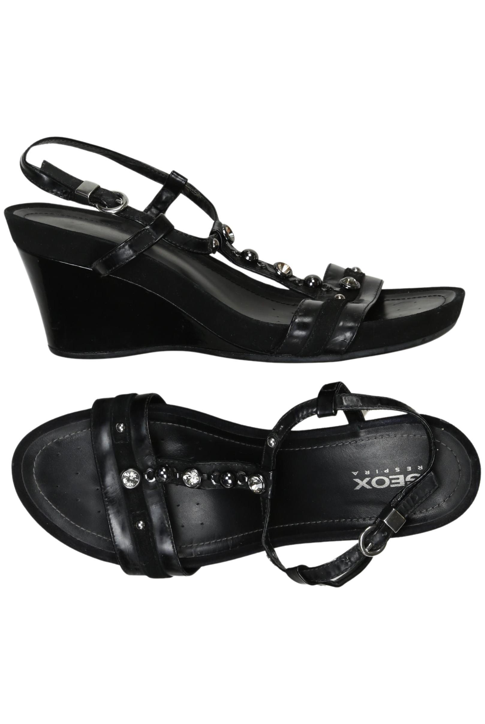 

Geox Damen Sandale, schwarz, Gr. 37