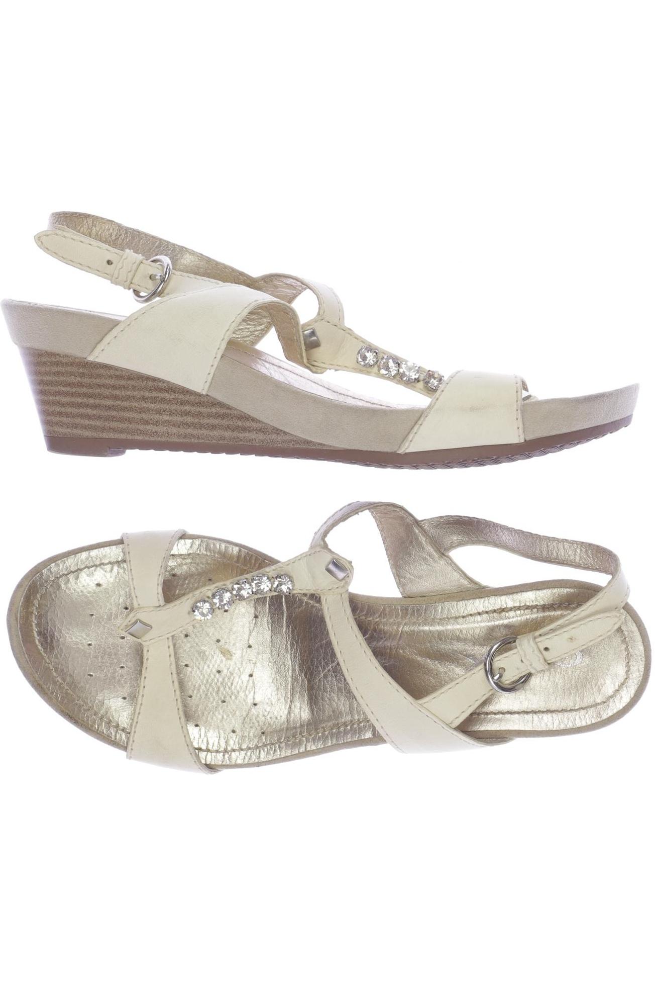 

Geox Damen Sandale, cremeweiß